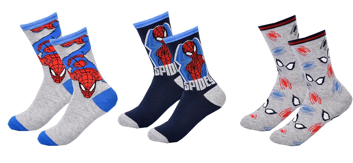 marvel-pack-3-paires-chaussettes-gar-on-coton image 1