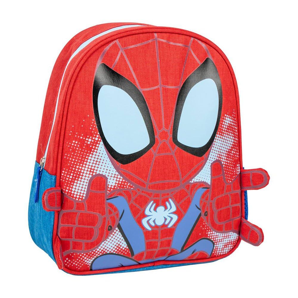marvel-spidey-sac-dos-enfant-rouge-polyester image 4