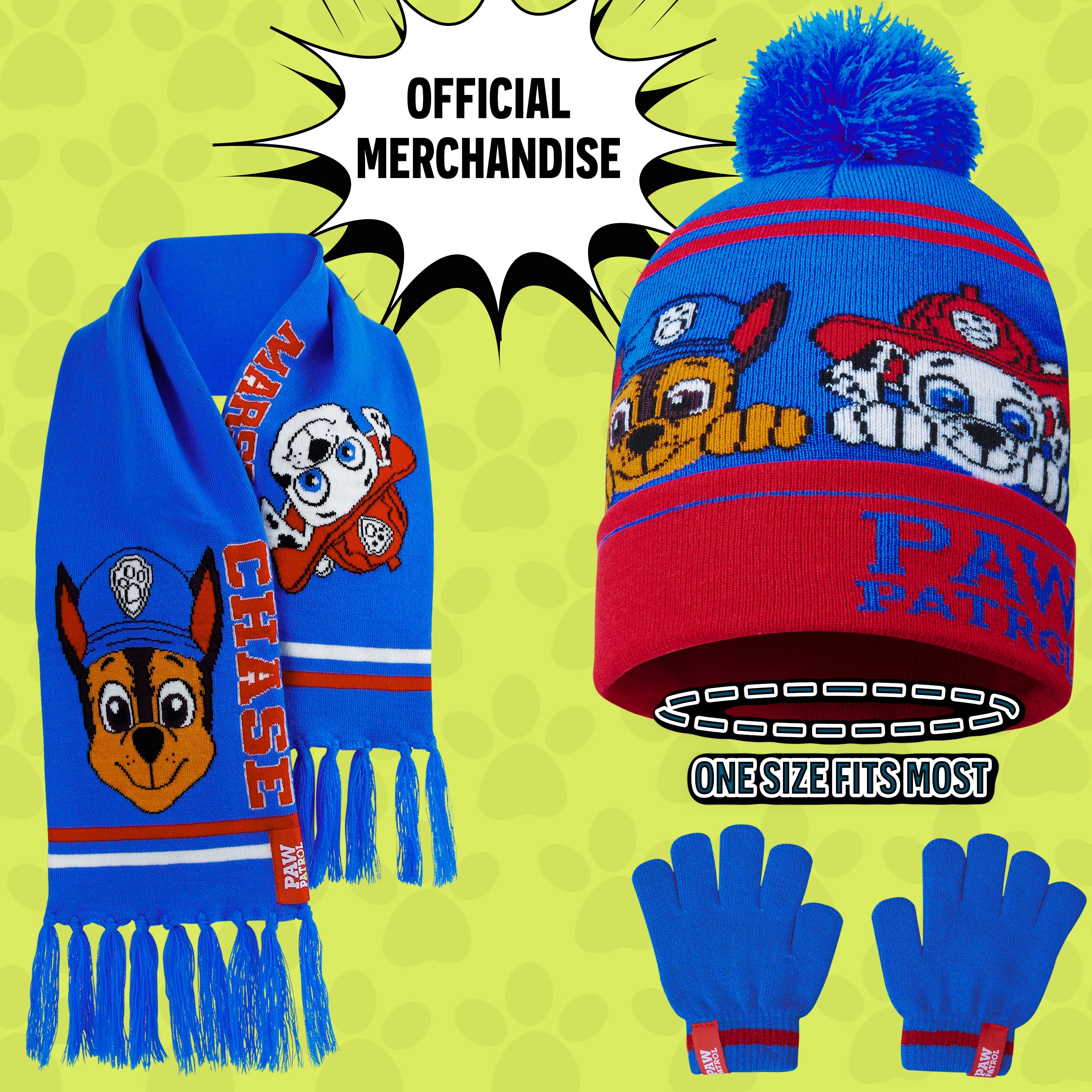 paw-patrol-ensemble-hiver-gar-on-bonnet-charpe-gants image 7