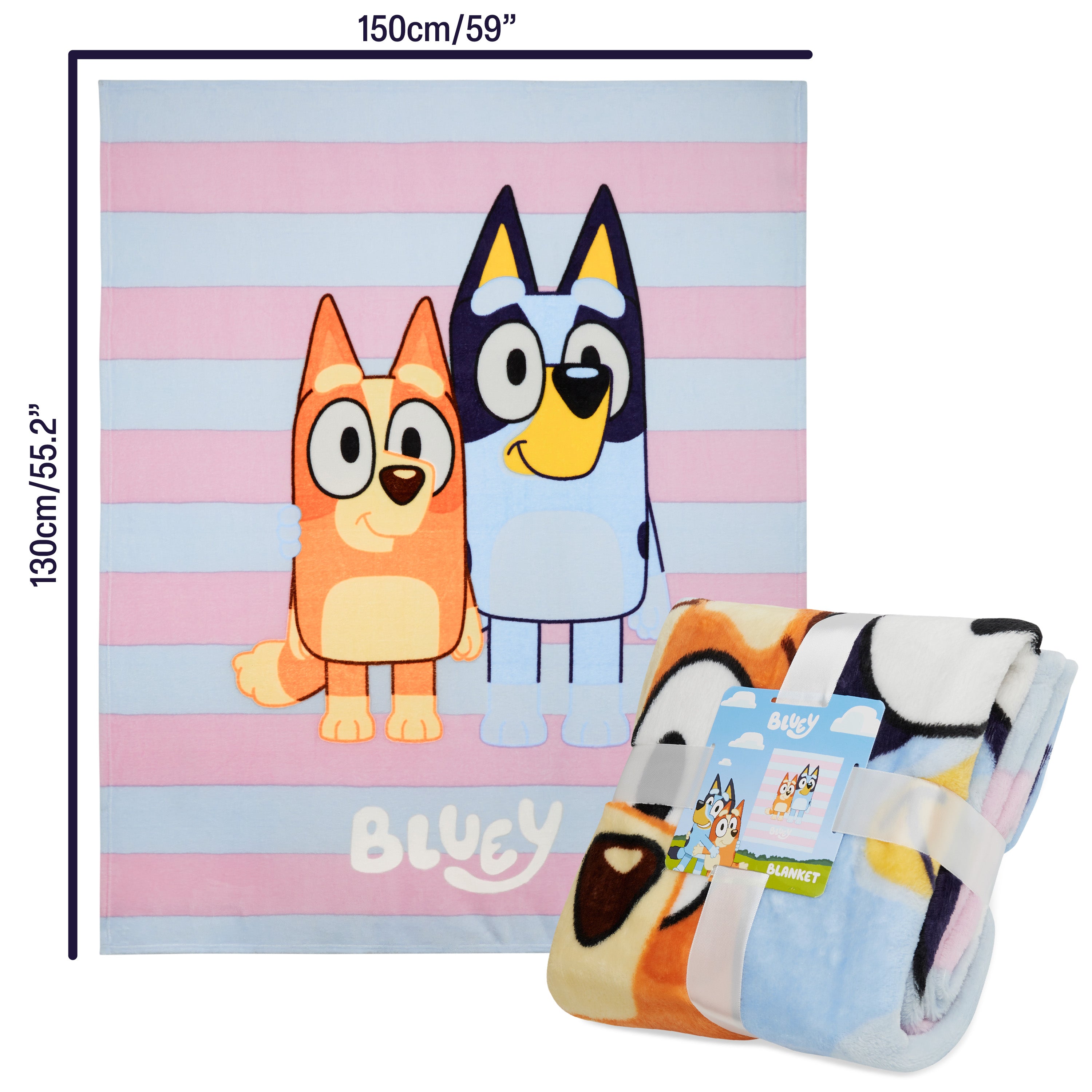 bluey-plaid-polaire-enfant-150x130-cm-super-doux image 6