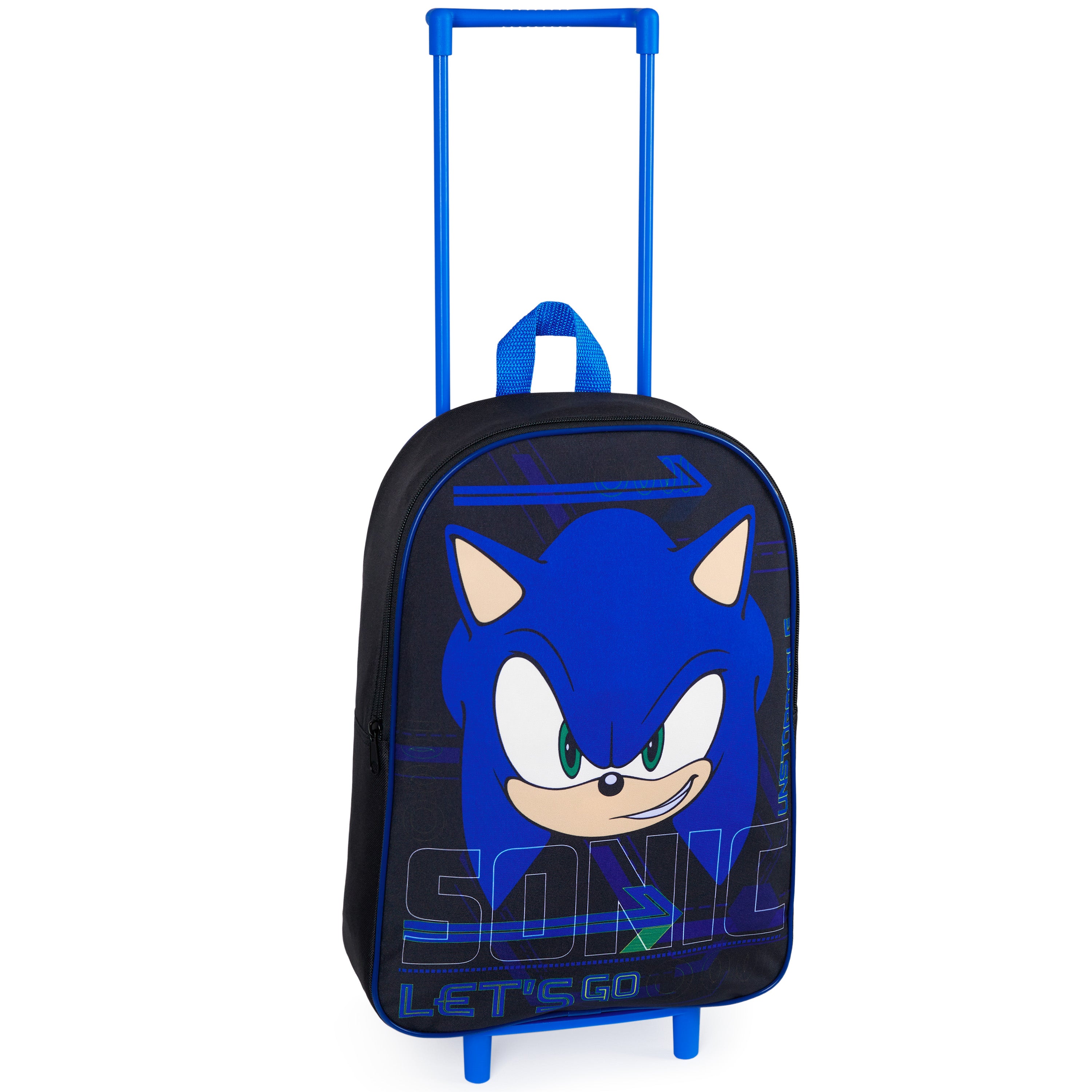 sonic-valise-enfant-trolley-pliable-10-5-l-bleu image 1