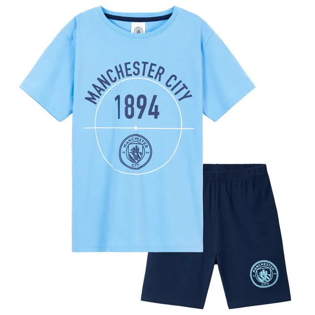 manchester-city-pyjama-gar-on-short-coton-5-6-ans image 1
