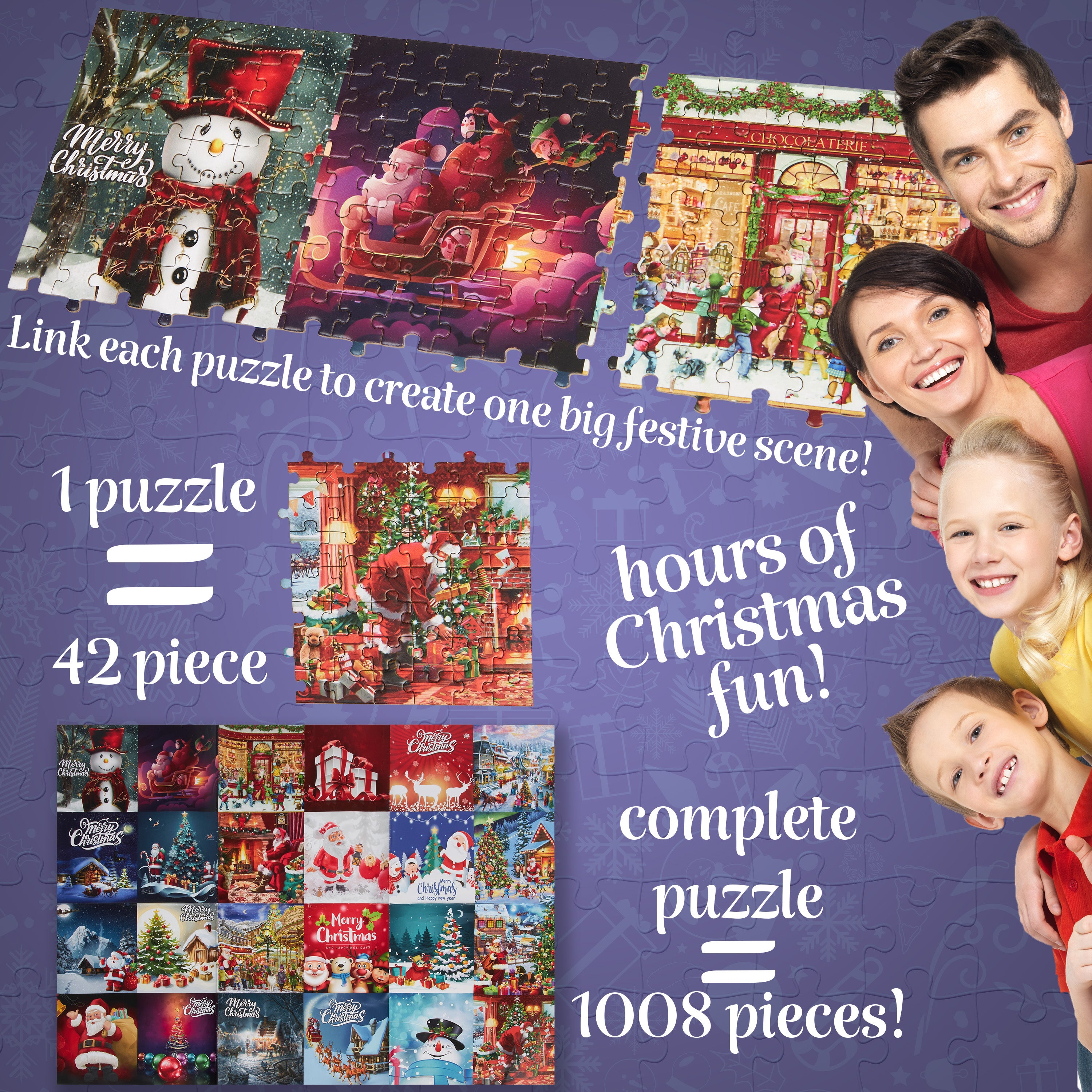 kreativekraft-puzzle-calendrier-de-l-avent-2025-24-puzzles-enfant image 5