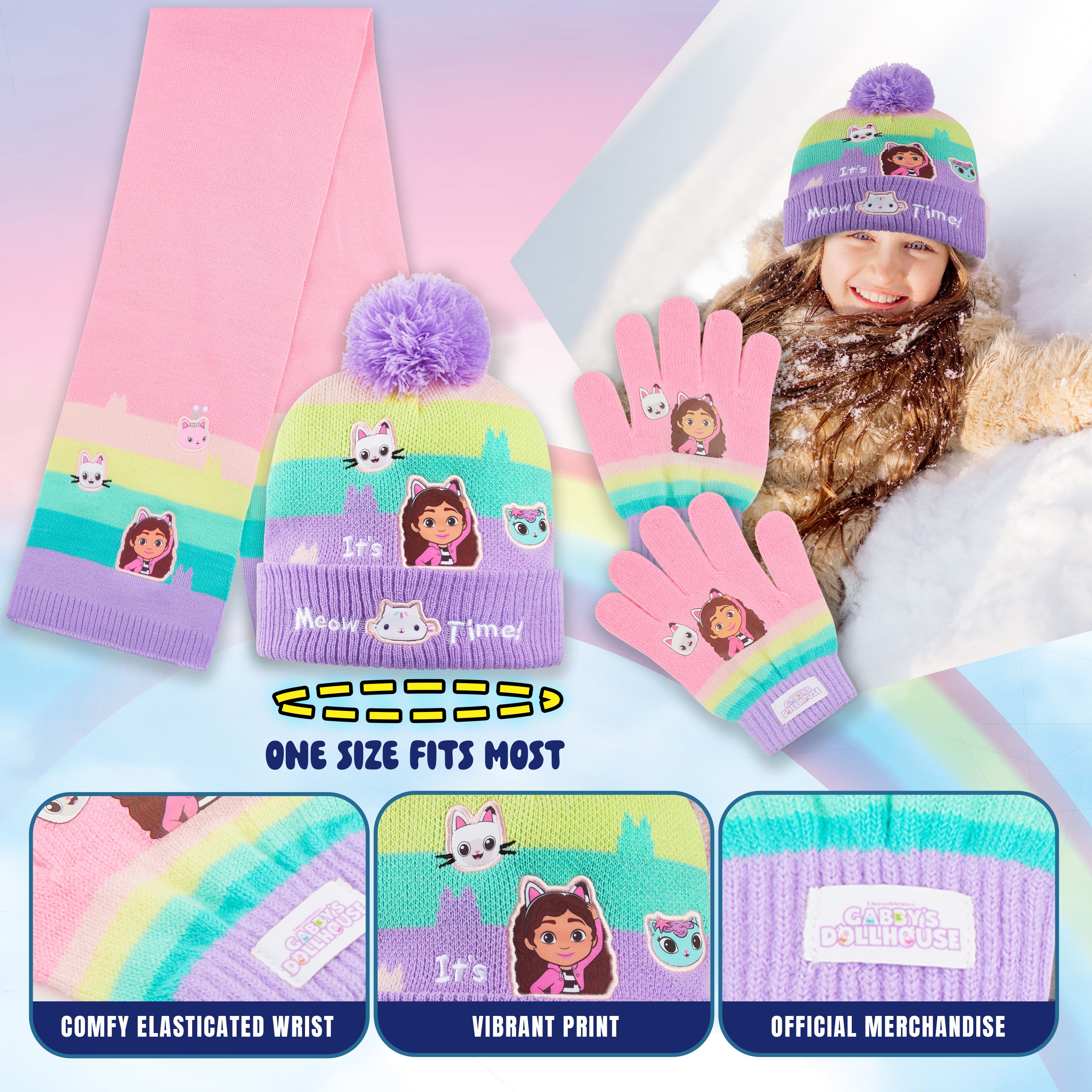 gabby-dollhouse-ensemble-hiver-fille-bonnet-charpe-gants image 5