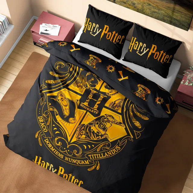 harry-potter-parure-housse-de-couette-simple-ado-coton image 1