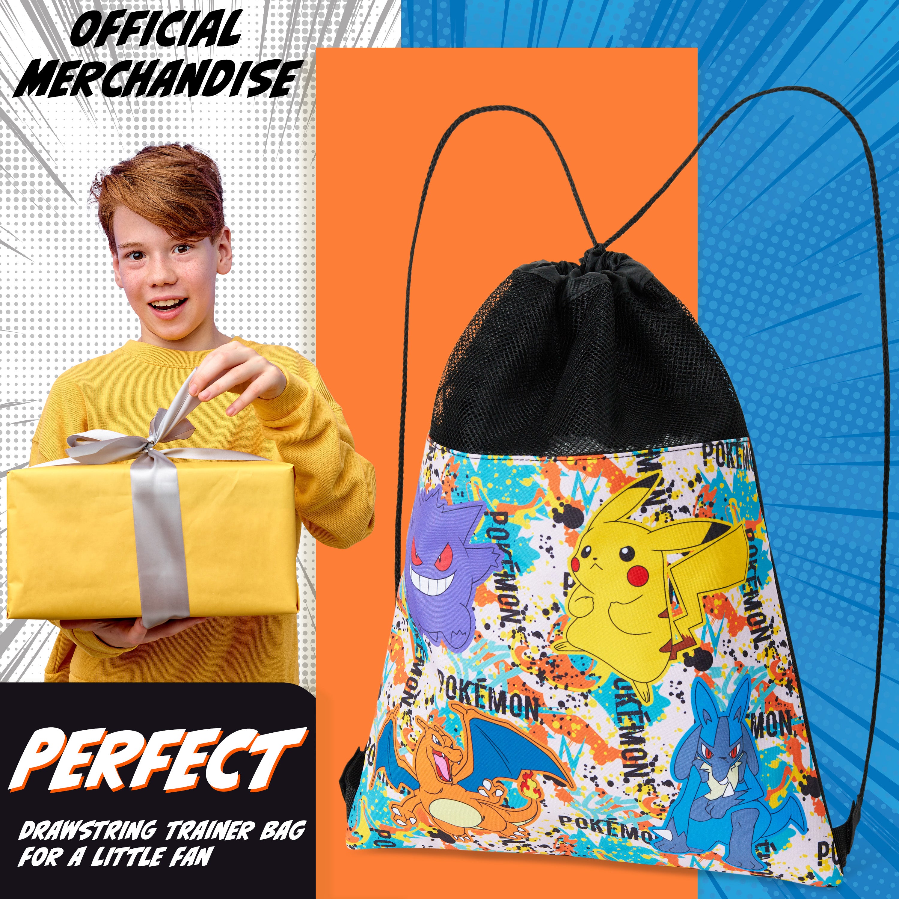 pok-mon-sac-ficelle-enfant-piscine-sport-pikachu image 3