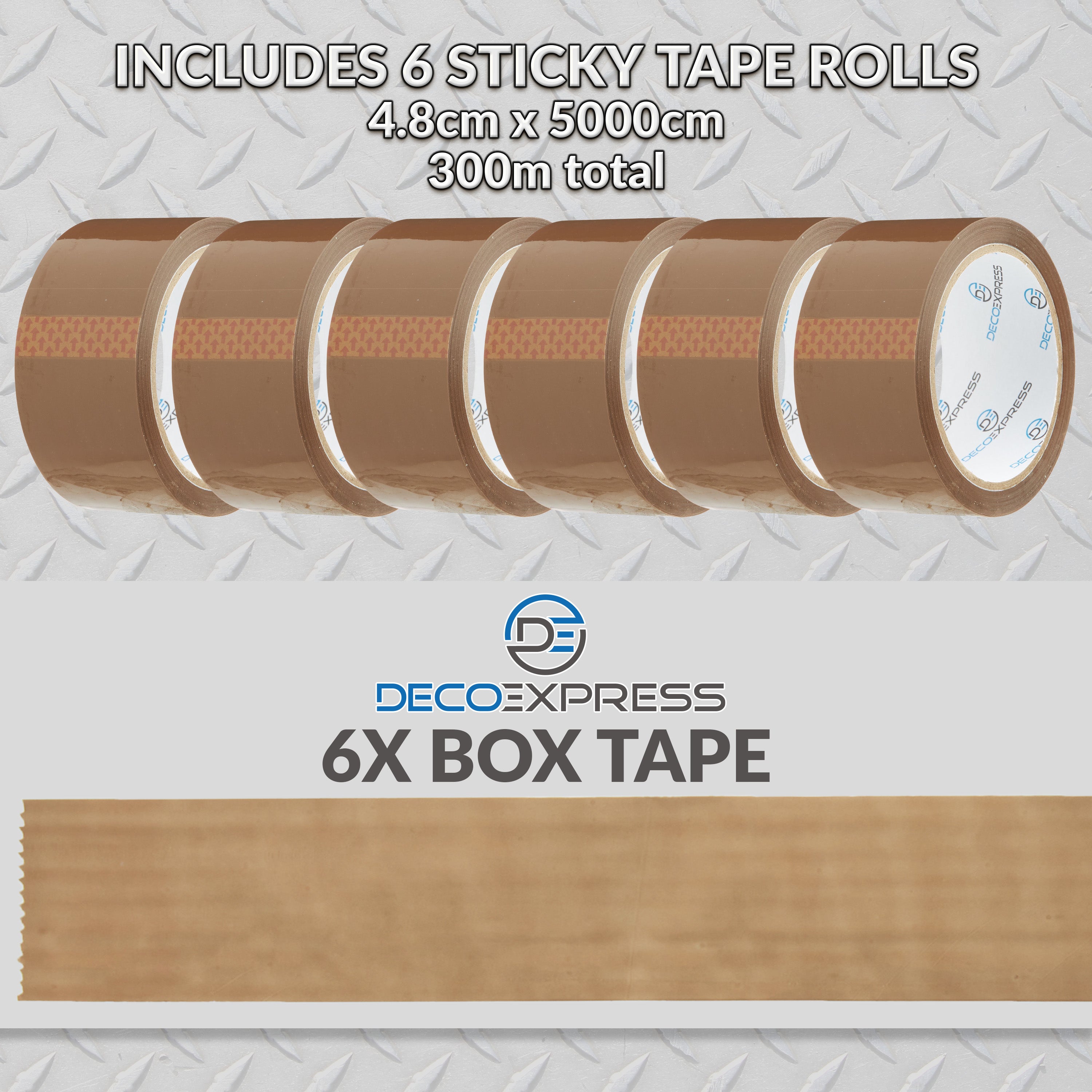 get-trend-d-vidoir-ruban-adh-sif-pistolet-6-rouleaux-marron image 3