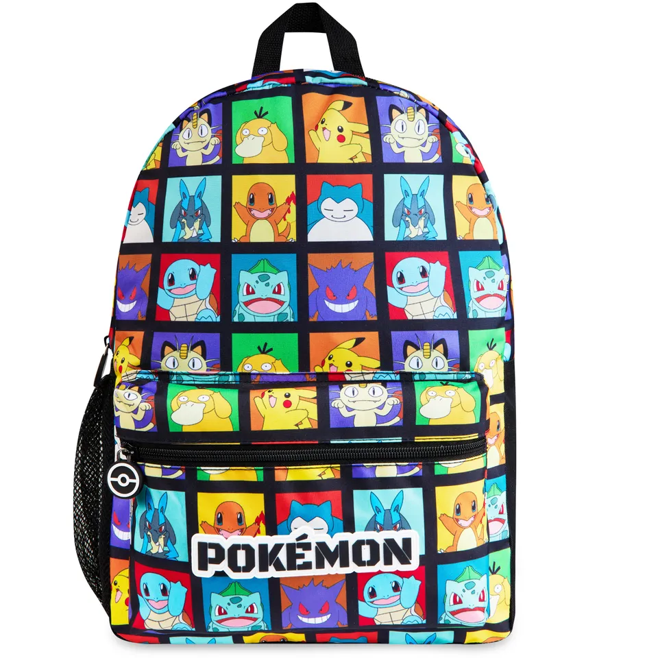 pok-mon-sac-dos-enfant-scolaire-poche-gourde-bretelles-matelass-es image 1