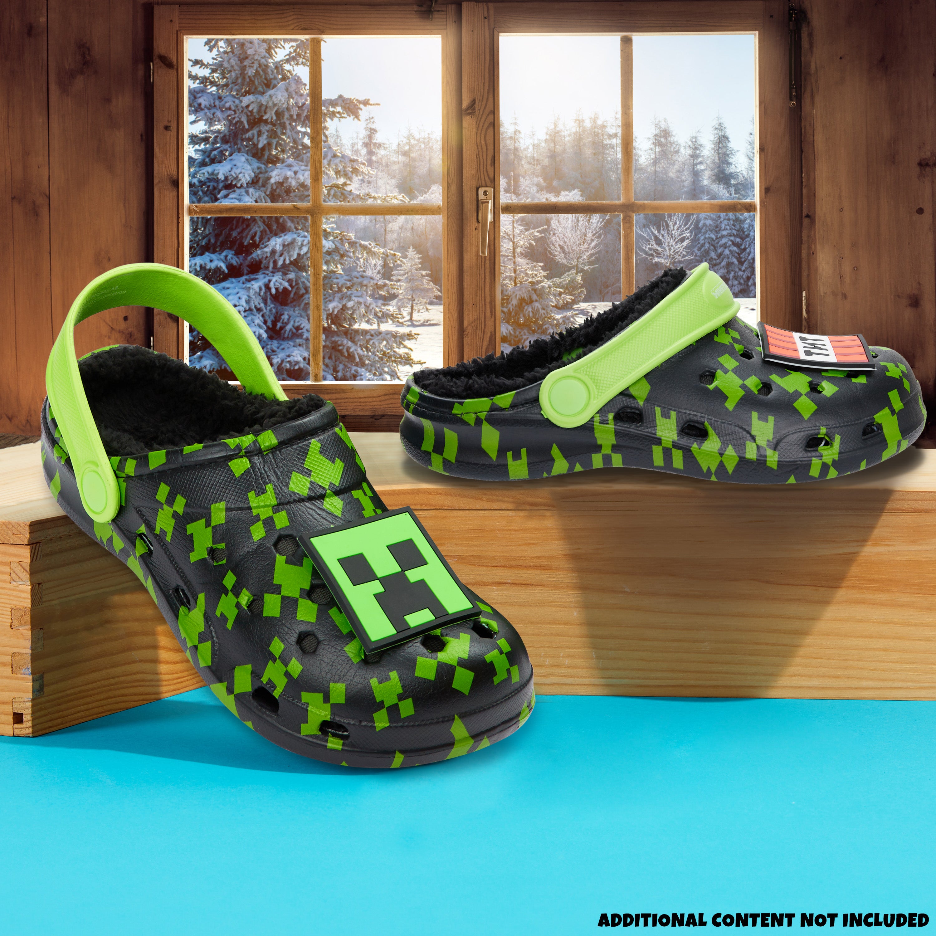 minecraft-sabots-fourr-s-gar-on-doublure-polaire-charms image 2