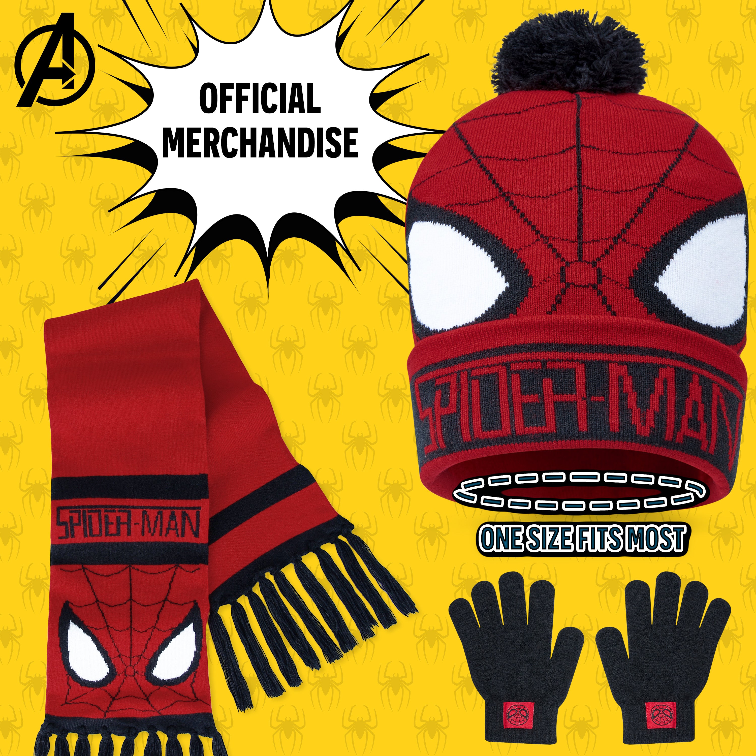 marvel-ensemble-hiver-gar-on-3-pi-ces-super-h-ros-chaud image 7