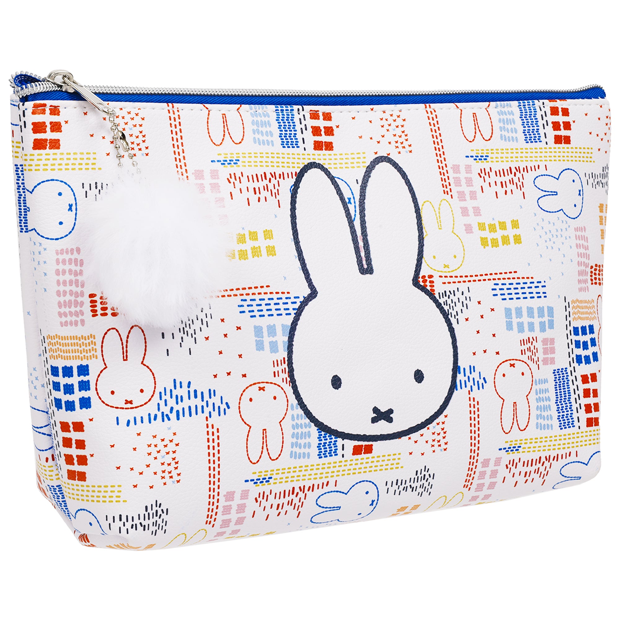 danielle-nicole-miffy-trousse-maquillage-blanche-pompon image 2