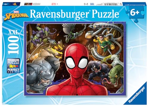 ravensburger-marvel-puzzle-100-pi-ces-xxl-spider-man-multicolore-l image 7