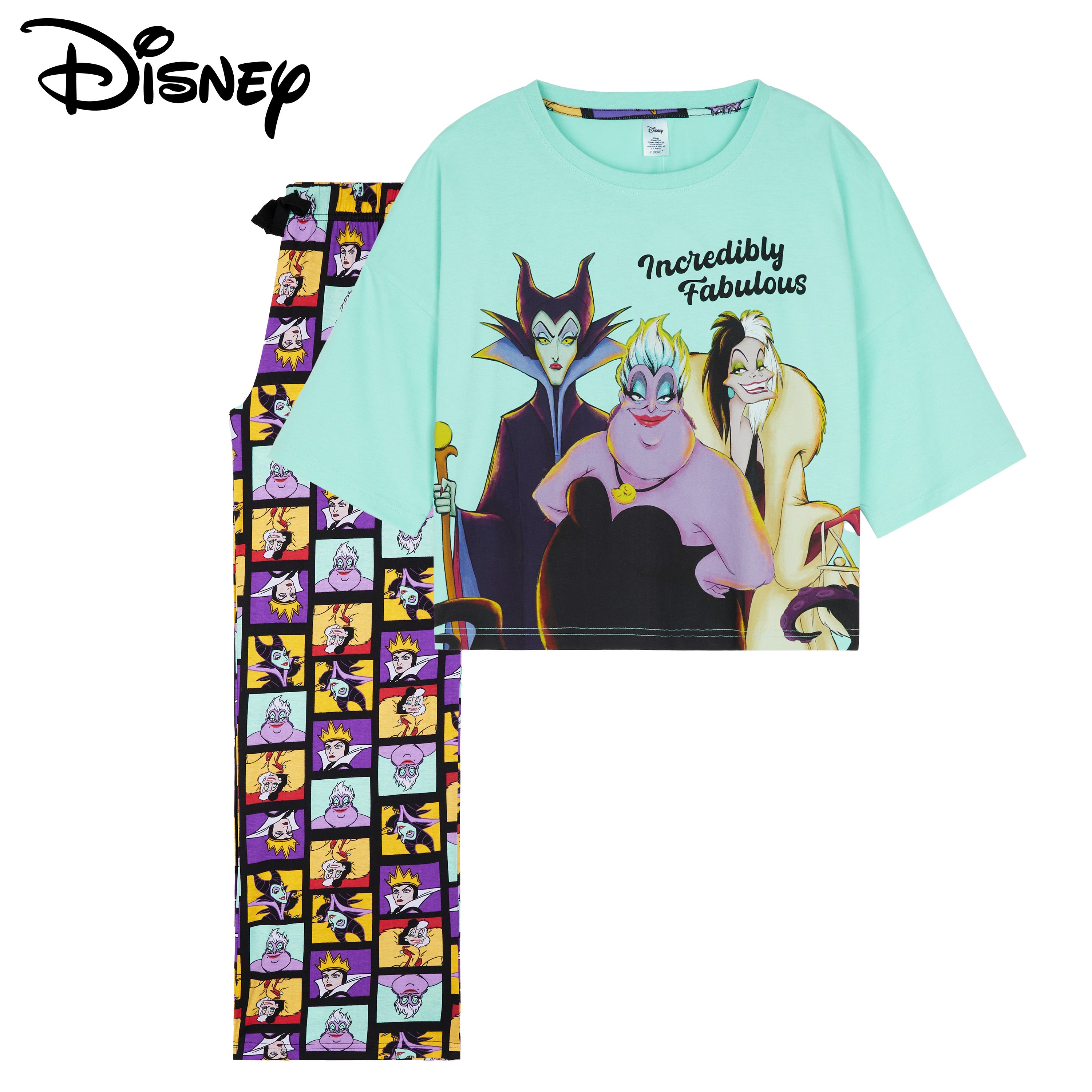 disney-stitch-pyjama-femme-long-2-pi-ces-coton-s-xl image 5