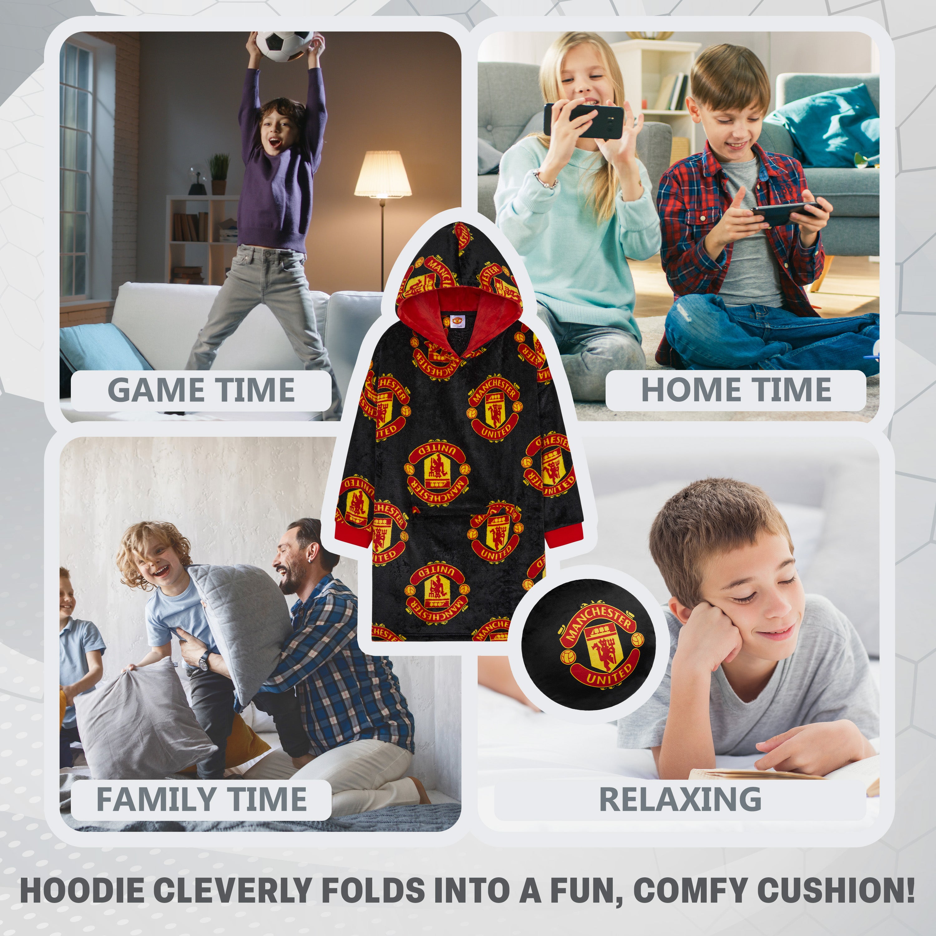 manchester-united-sweat-plaid-gar-on-polaire-oversize image 3
