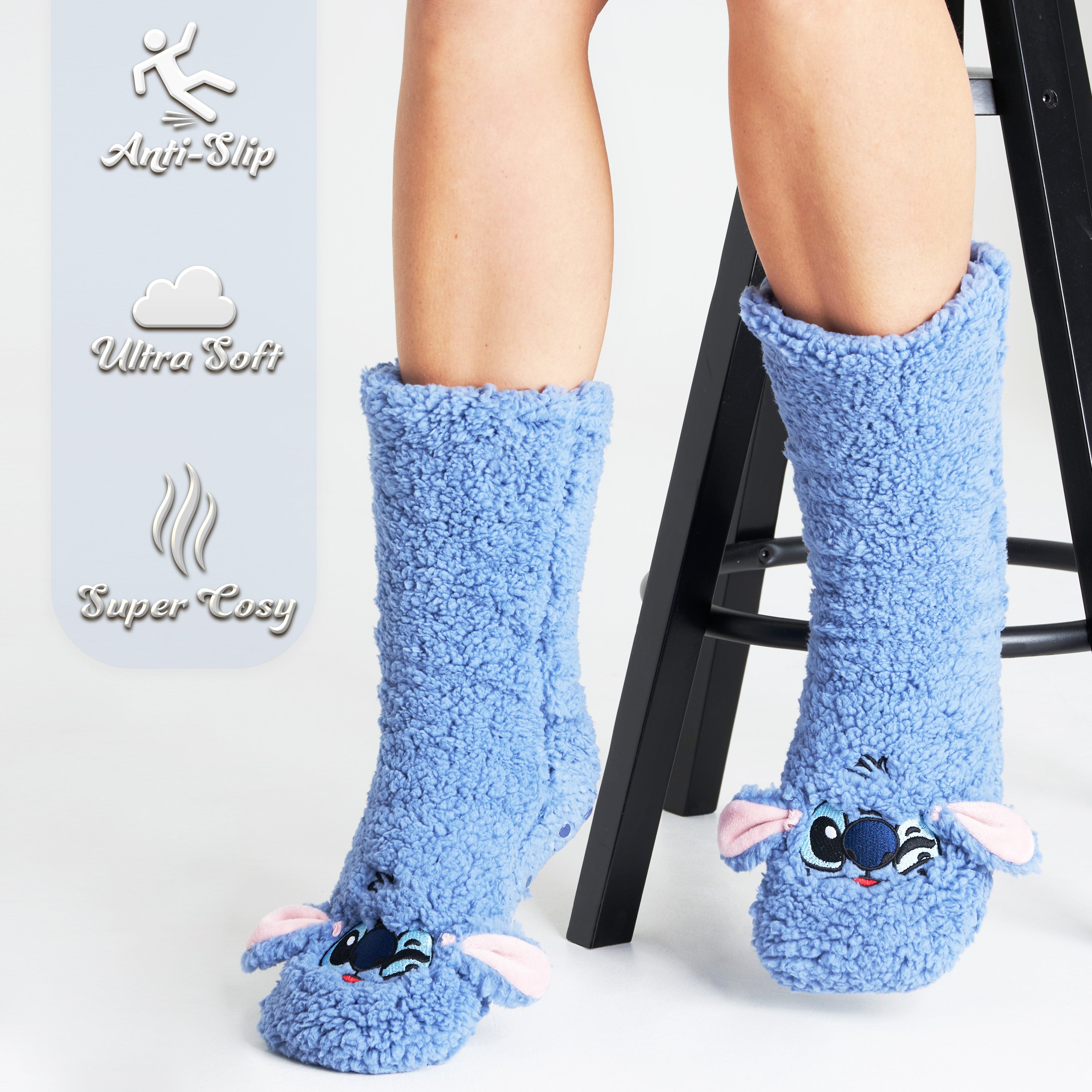 disney-chaussettes-pilou-femme-ado-antid-rapantes-stitch image 3