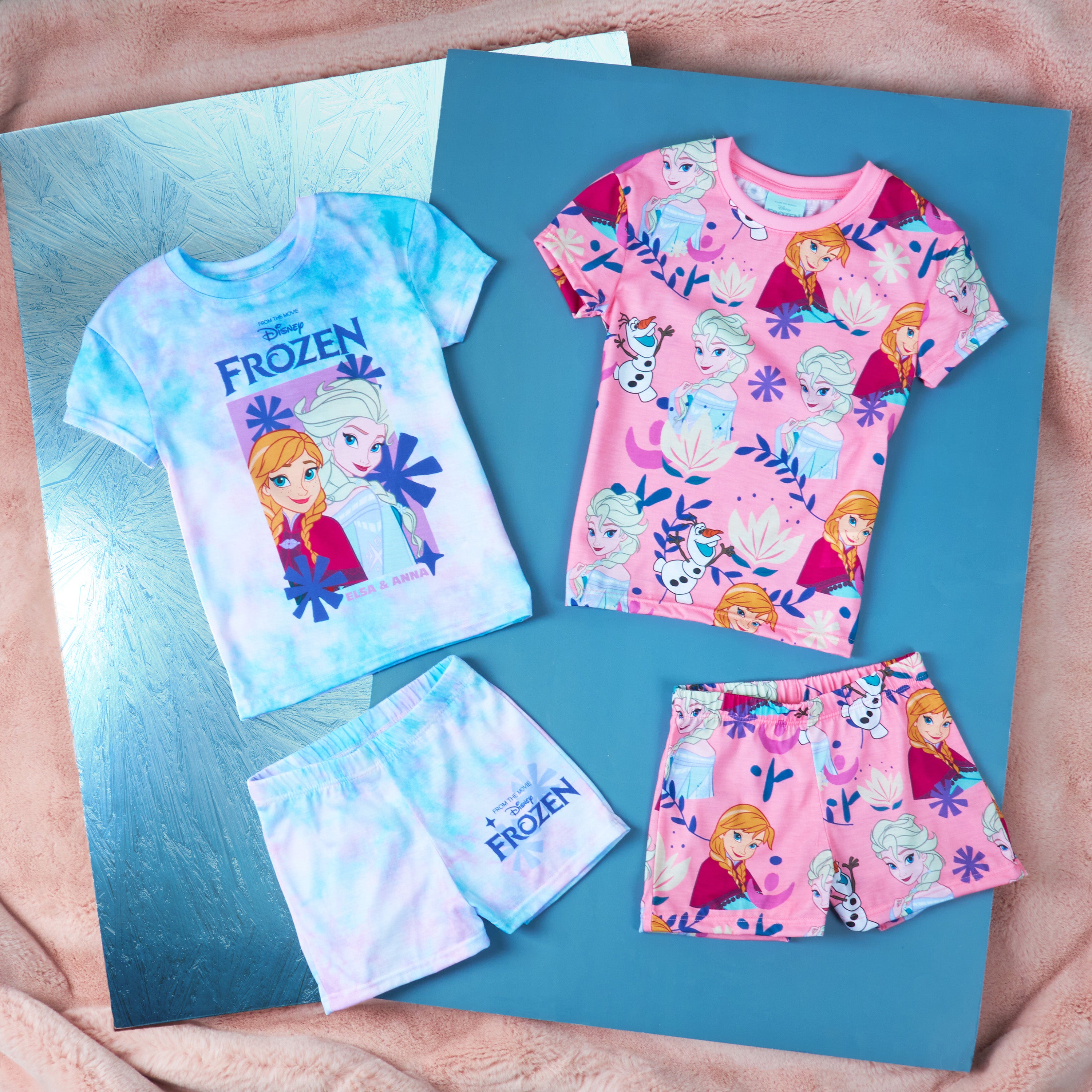 get-trend-pyjama-fille-manches-courtes-lot-de-2-elsa image 5