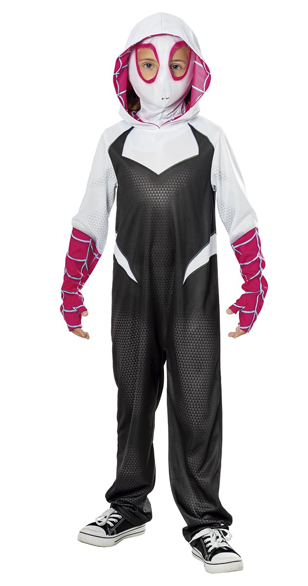 marvel-spider-gwen-spiderverse-d-guisement-fille-jumpsuit image 2