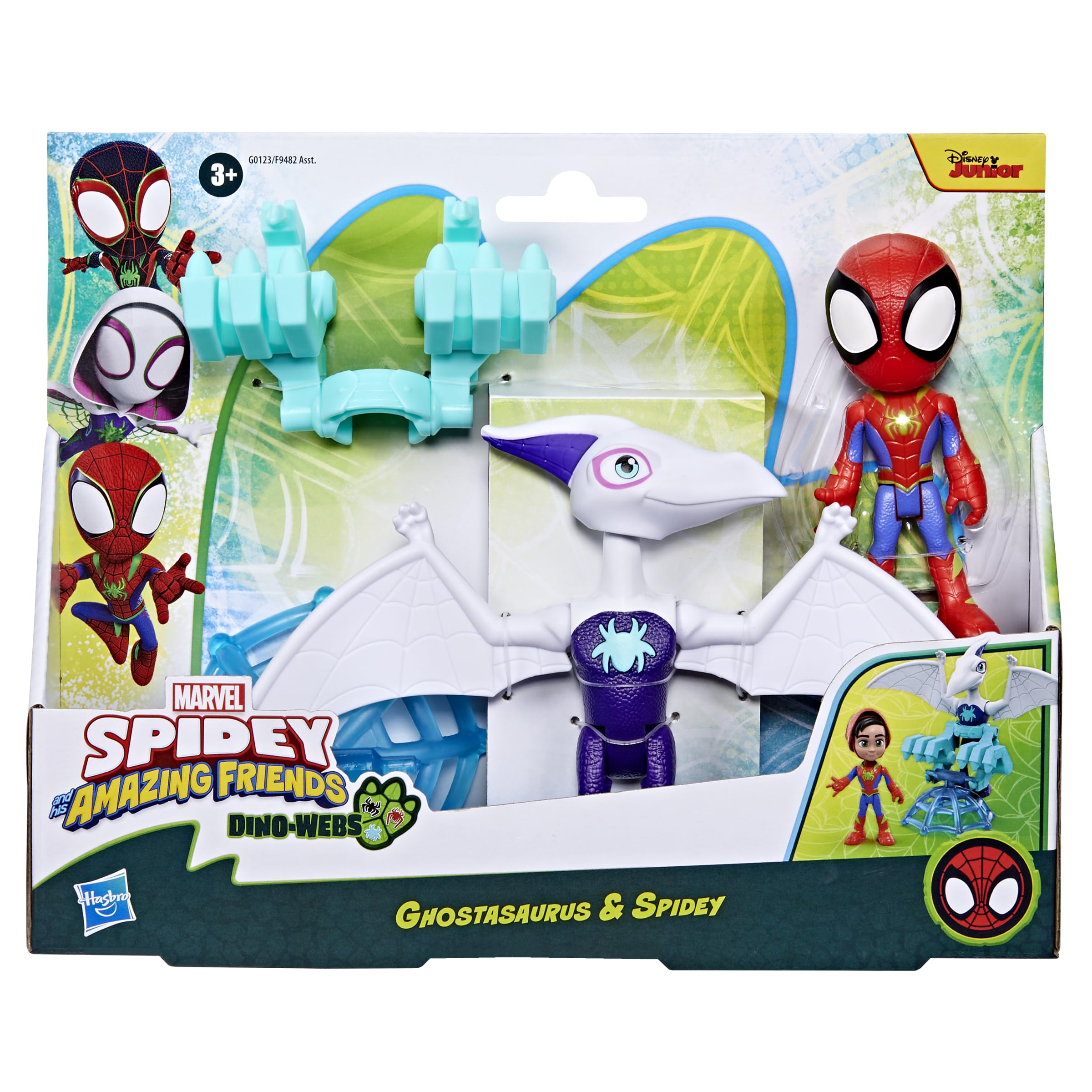 hasbro-spidey-amis-extraordinaires-ghostasaurus-spidey-figurine-10cm image 4