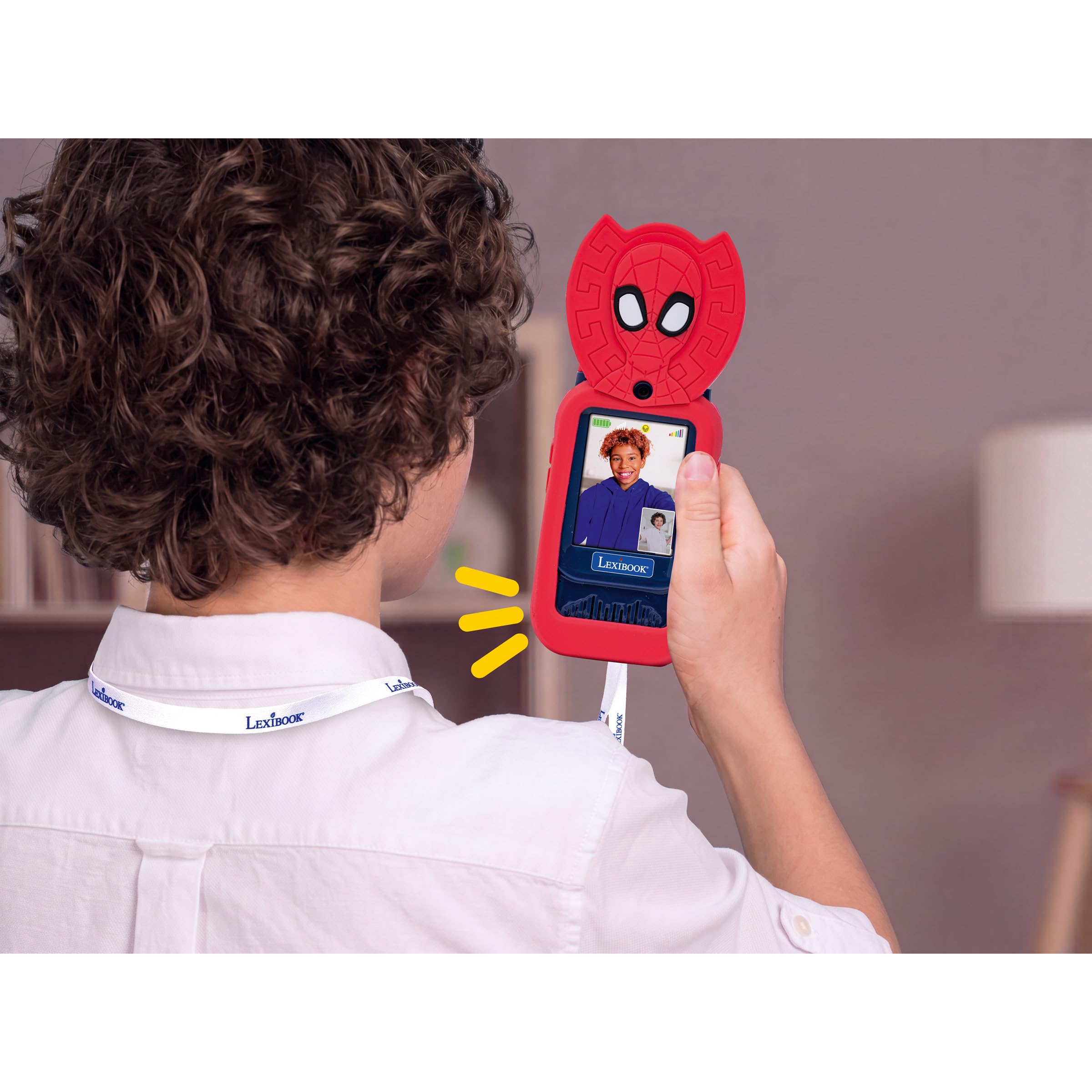 lexibook-spider-man-talkie-walkie-vid-o-300-m-rechargeable image 4