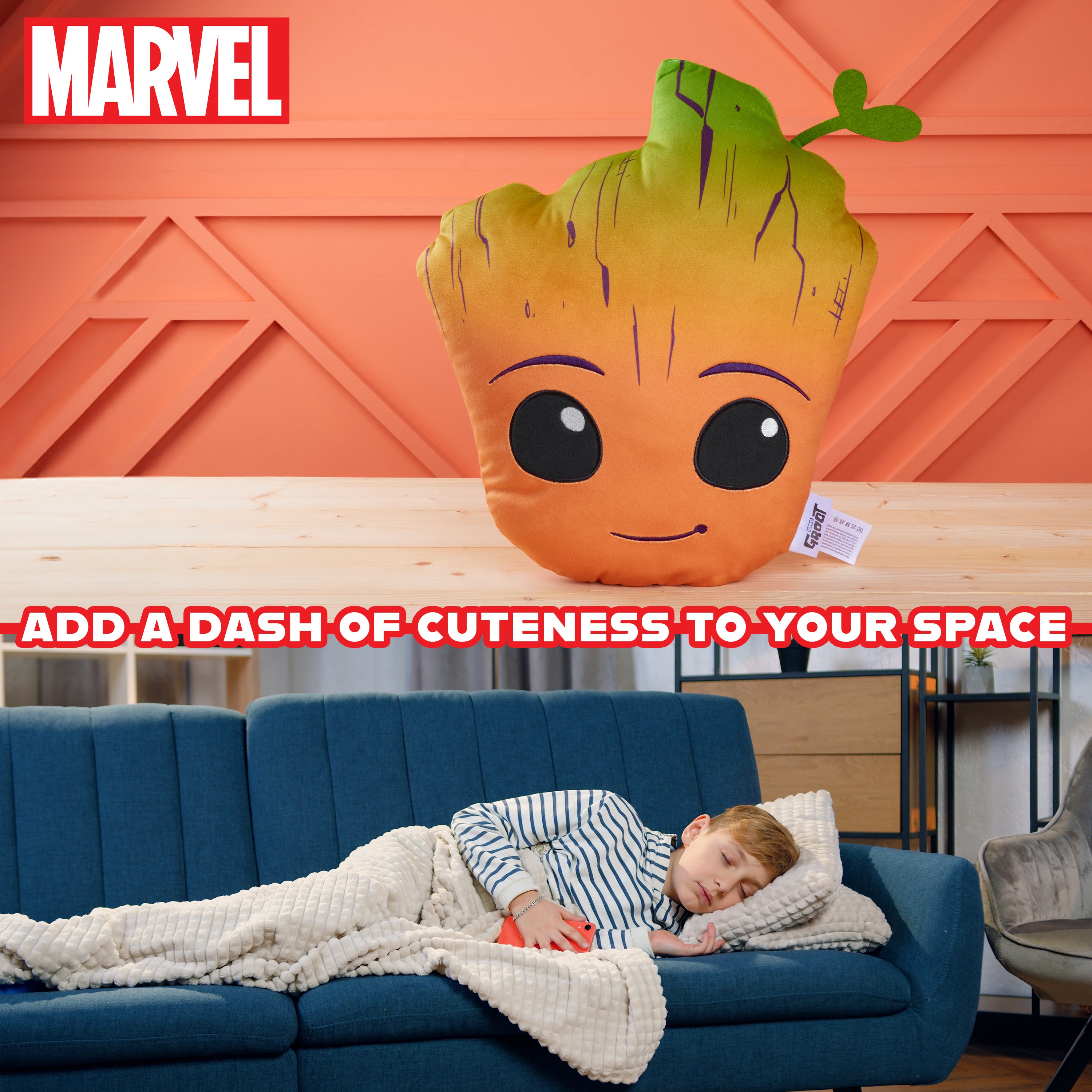 disney-groot-coussin-peluche-enfant-orange-37-x-31-cm image 4