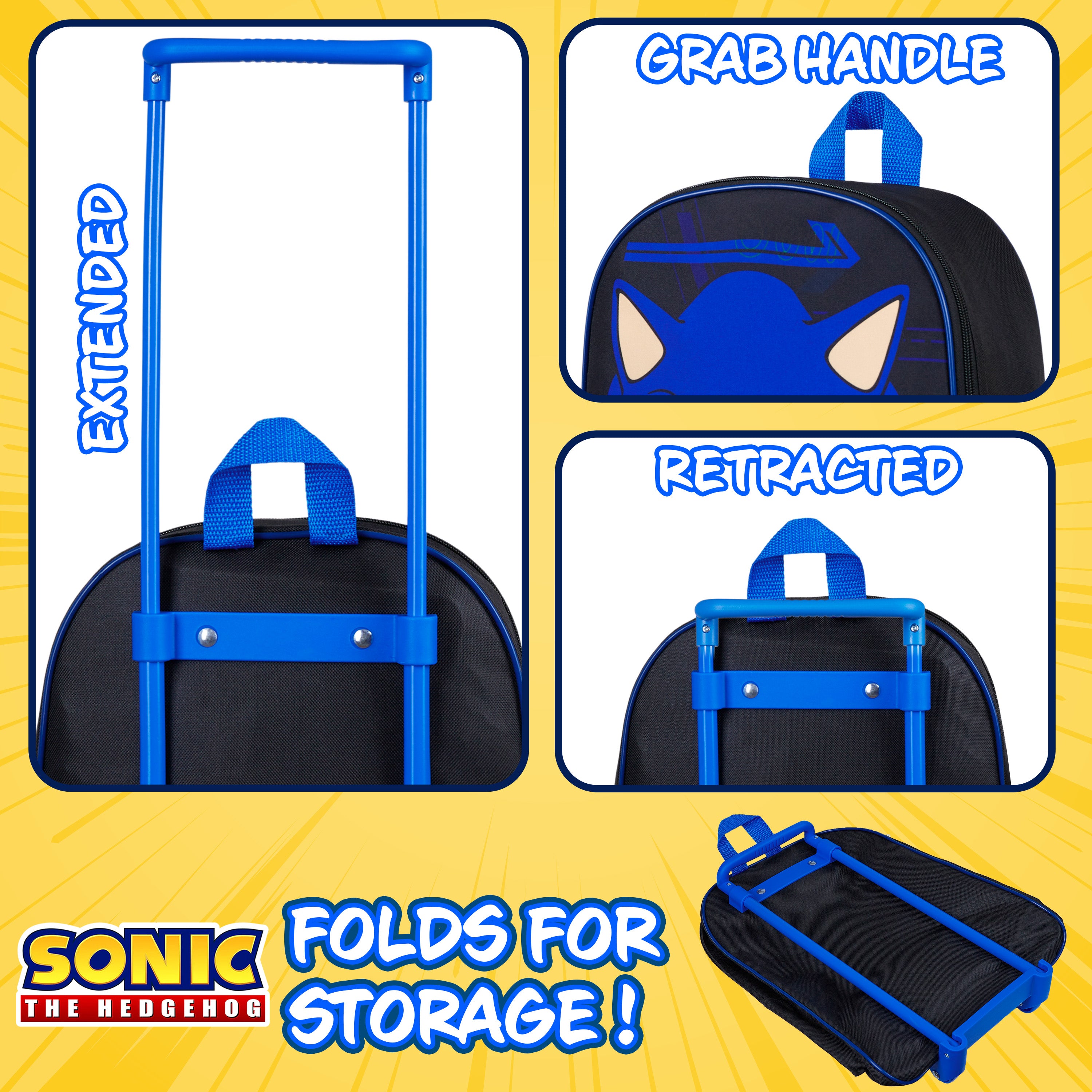 sonic-valise-trolley-enfant-pliable-10-5-l-cabine image 3