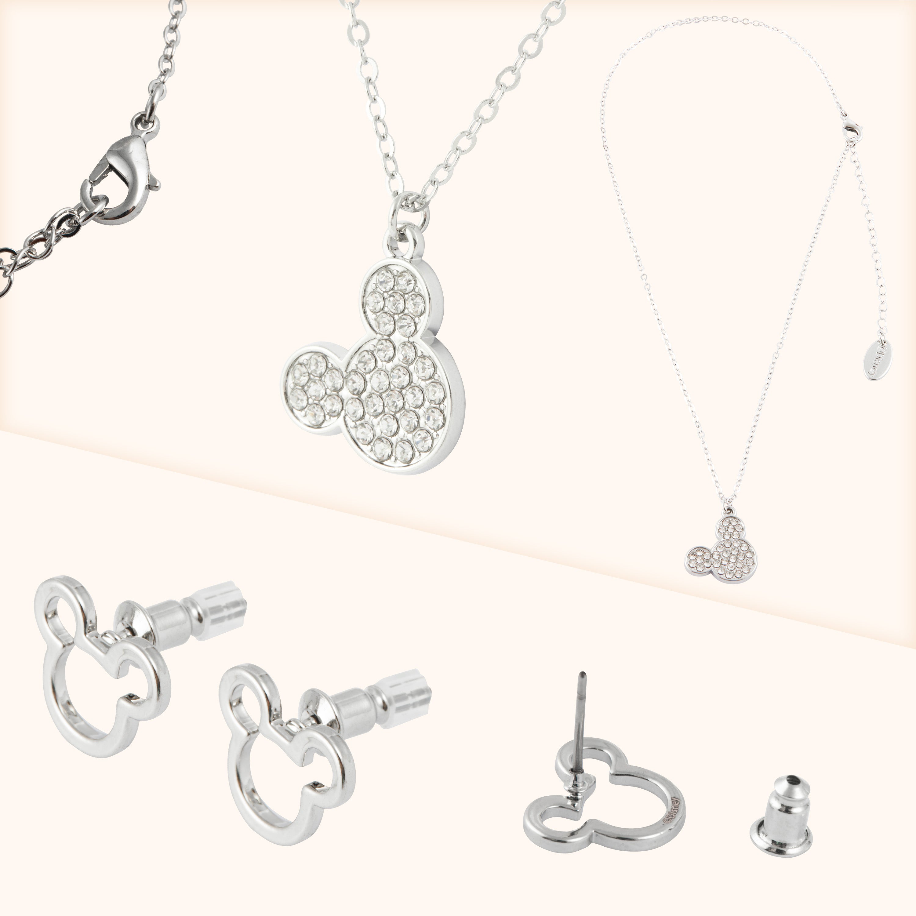 disney-mickey-parure-bijoux-fille-collier-bracelet-boucles image 4