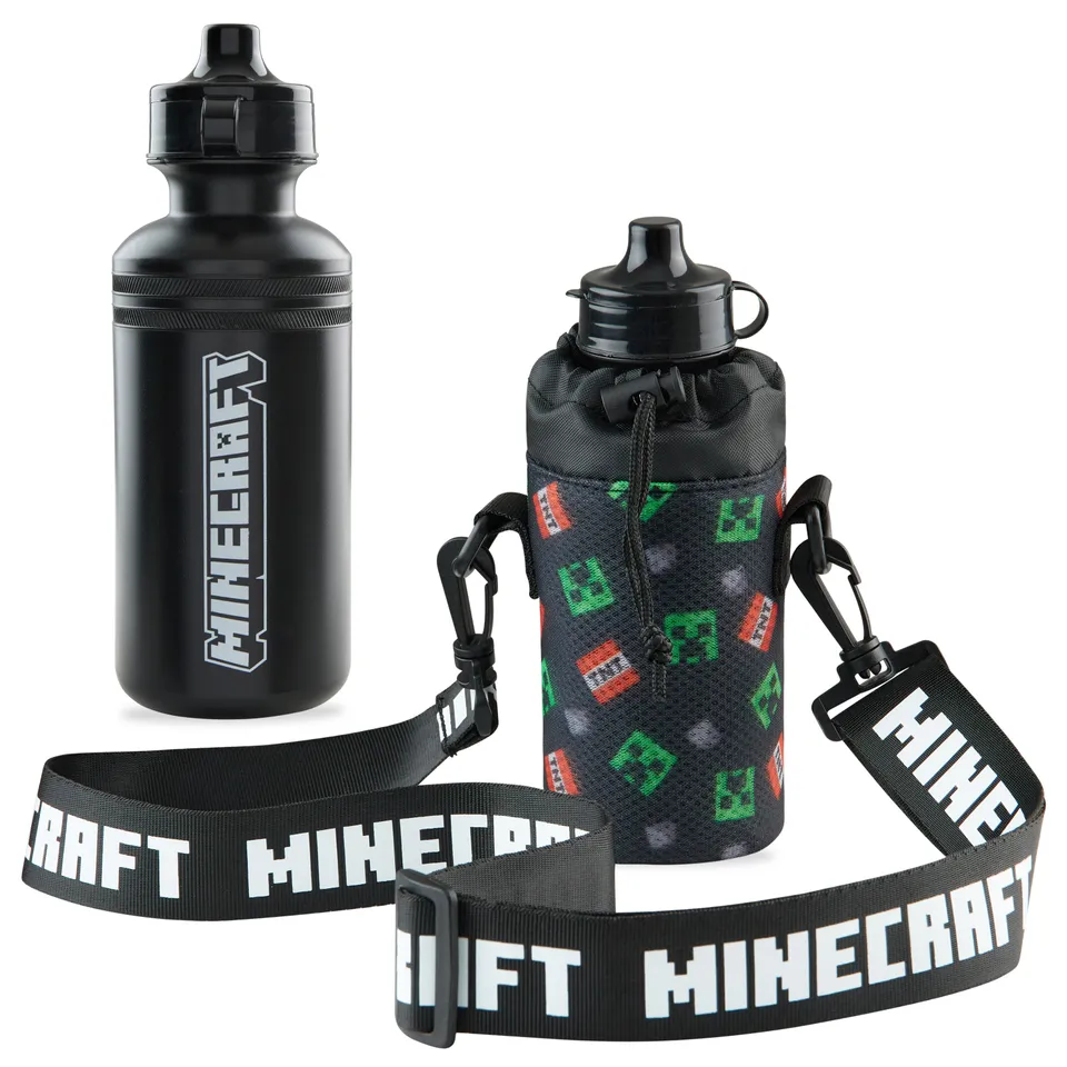 get-trend-school-supplies-minecraft-550ml-gourde-creeper-sans-bpa image 1