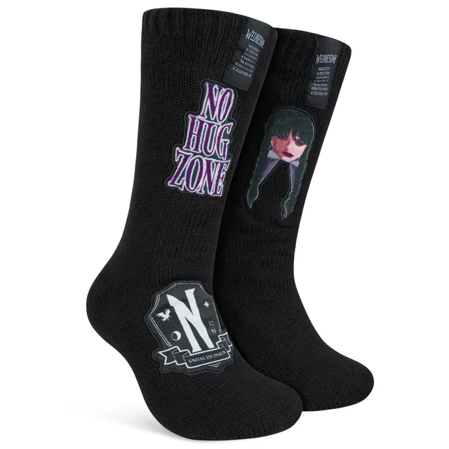 wednesday-chaussons-chaussettes-femme-pilou-taille-unique image 1