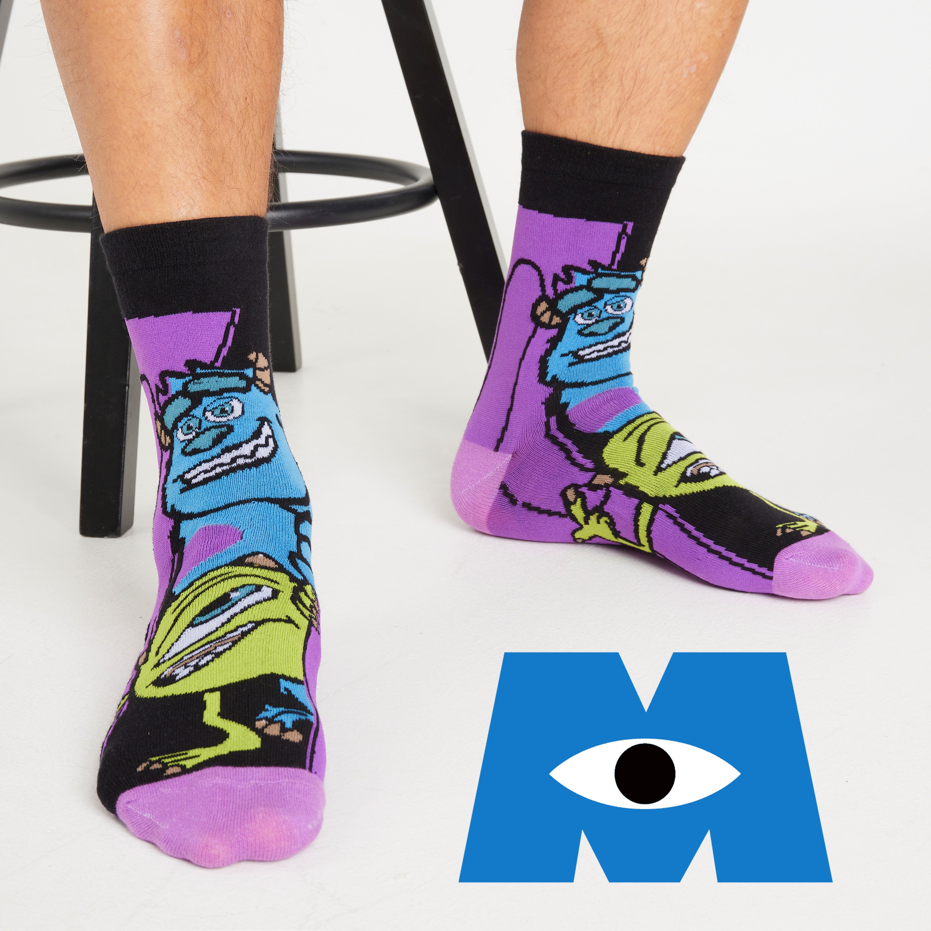 get-trend-men-chaussettes-homme-monstres-et-cie-x5-coton image 4