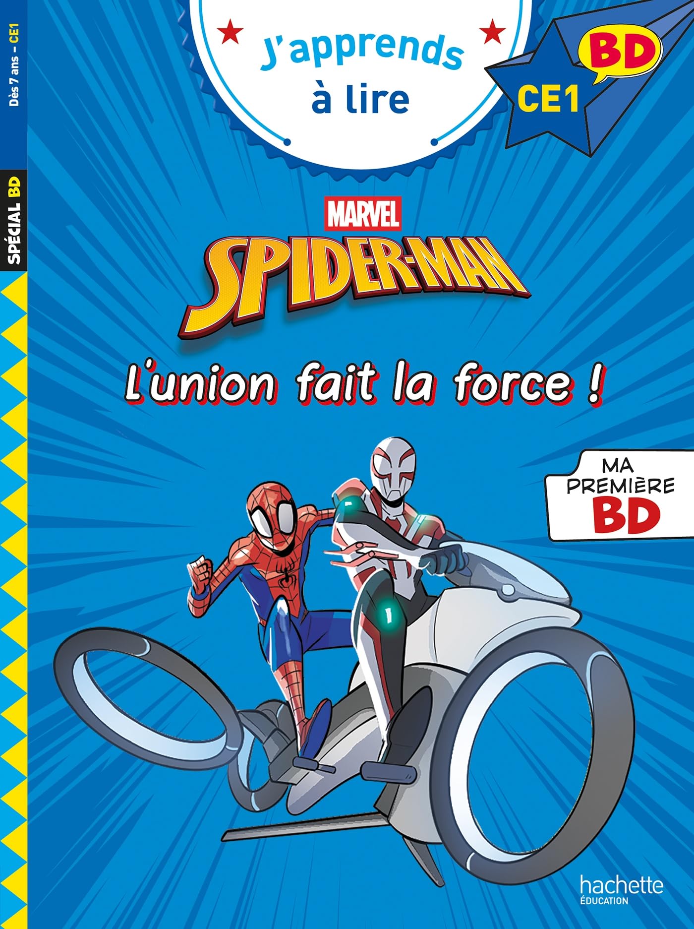 marvel-spider-man-l-union-fait-la-force-bd-ce1-disney-bd image 1