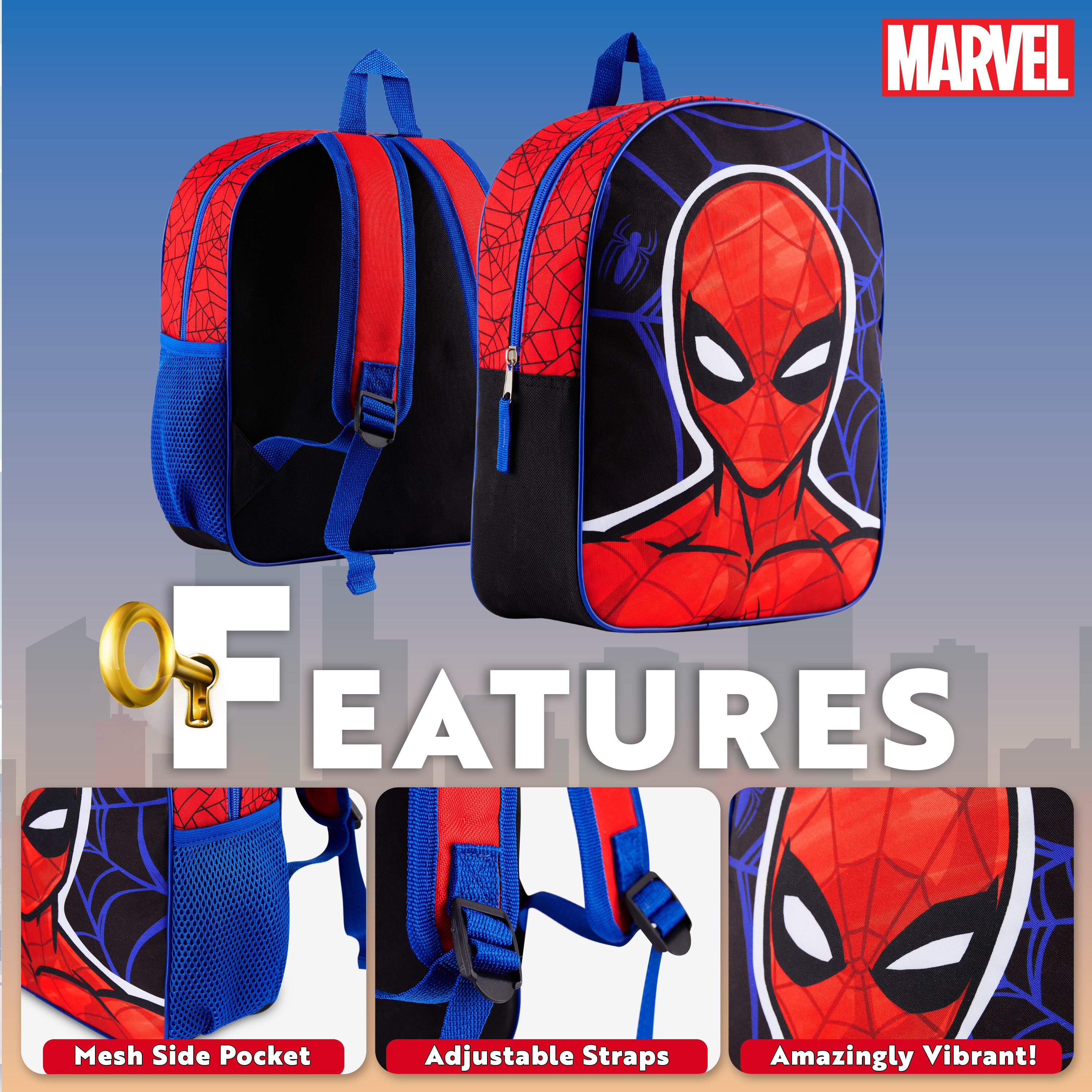 marvel-spiderman-sac-dos-gar-on-maternelle-et-voyage image 3
