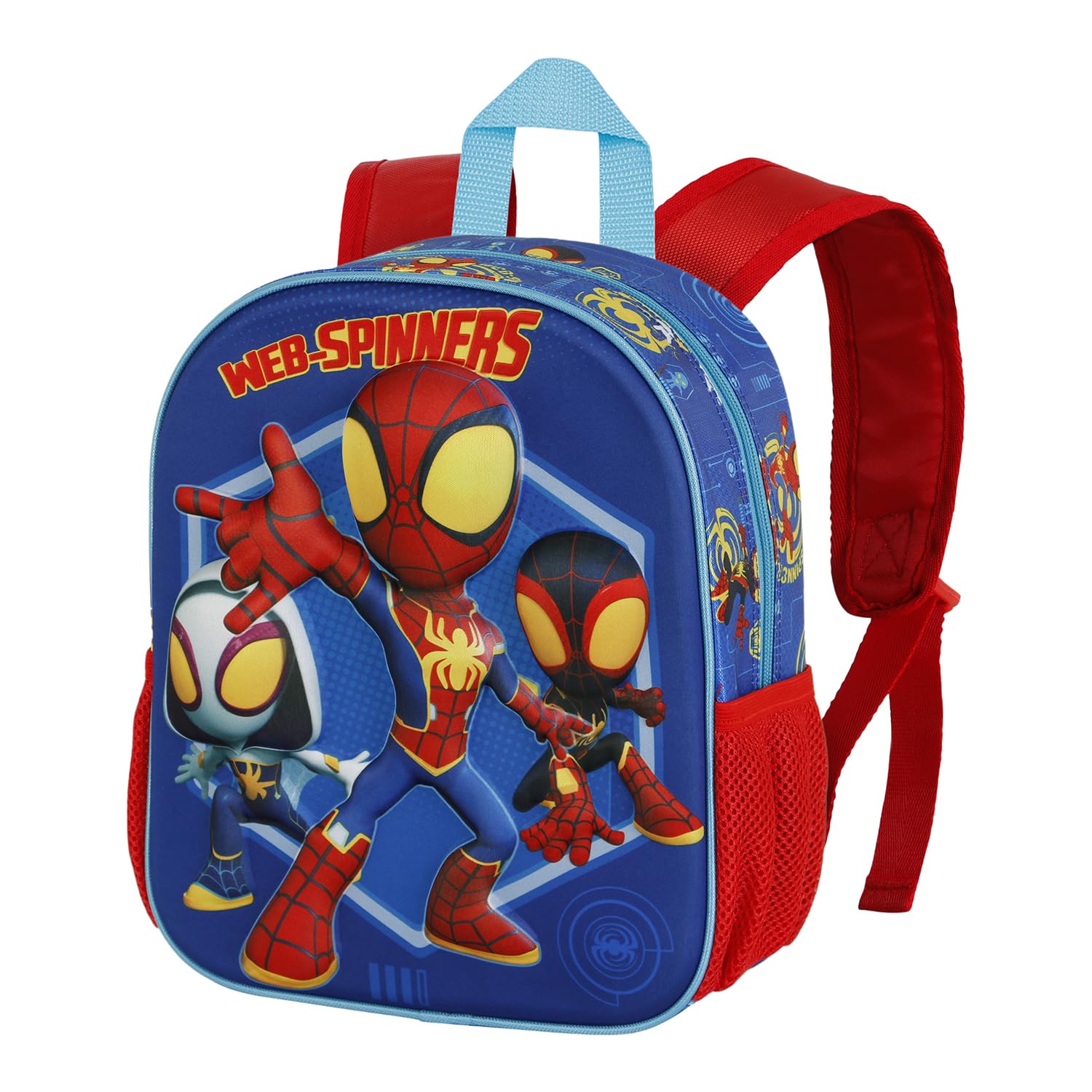 marvel-sac-dos-3d-petit-bleu-three-enfant-pr-scolaire image 5