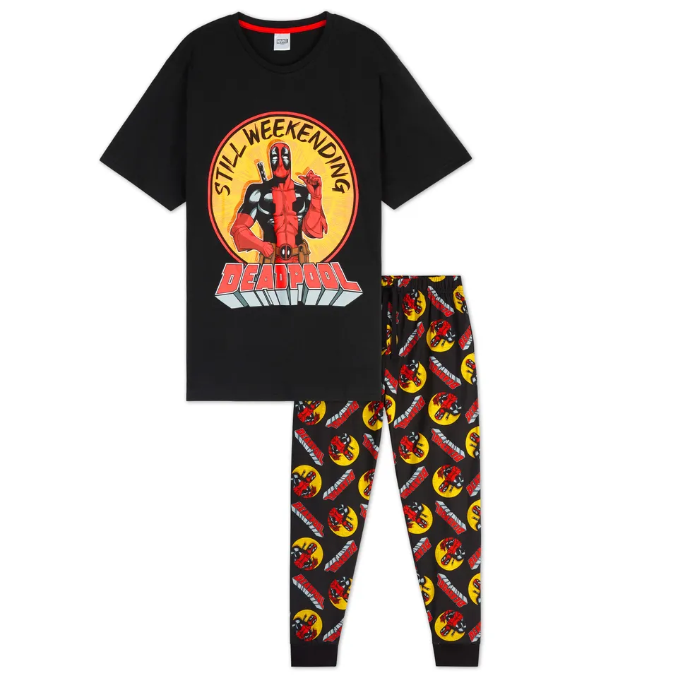 marvel-deadpool-ensemble-pyjama-long-homme-souple image 1