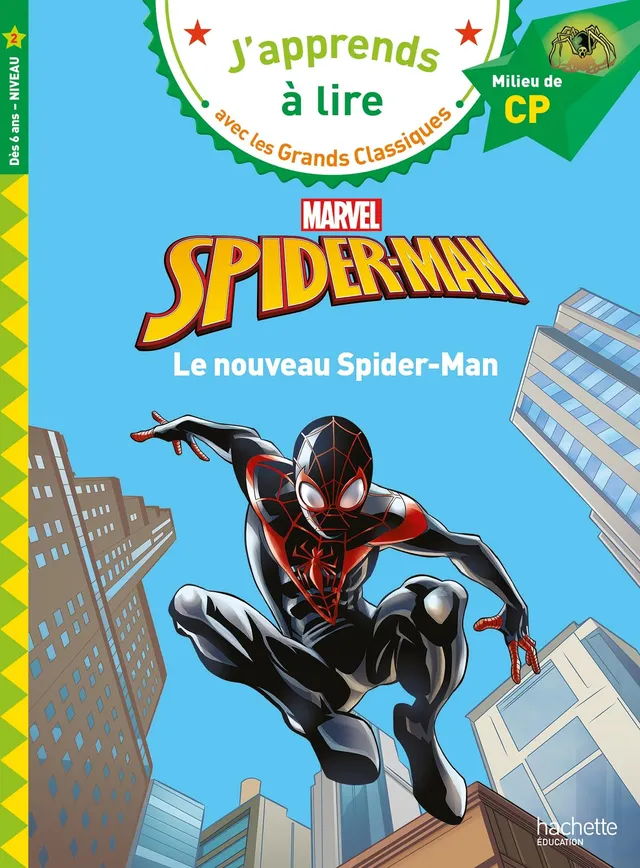 marvel-le-nouveau-spider-man-livre-cp-niveau-2 image 1