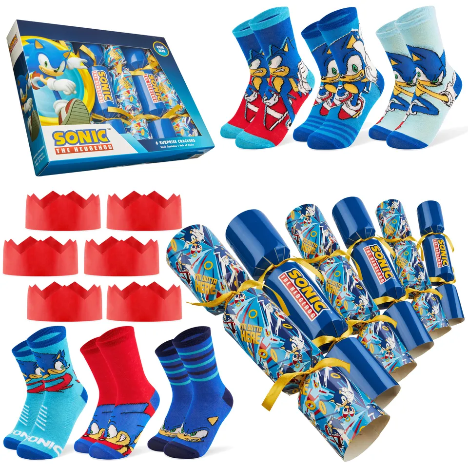 get-trend-sonic-crackers-no-l-enfant-lot-6-chaussettes image 1