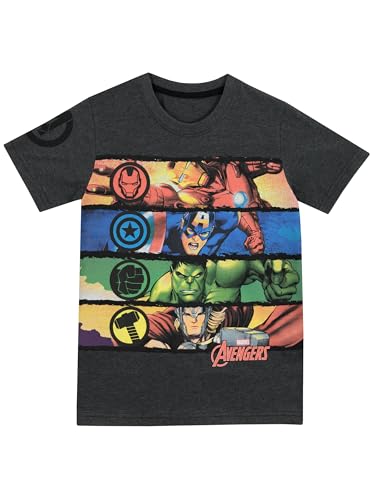 marvel-avengers-t-shirt-gar-on-3-4-ans-thor-hulk image 7
