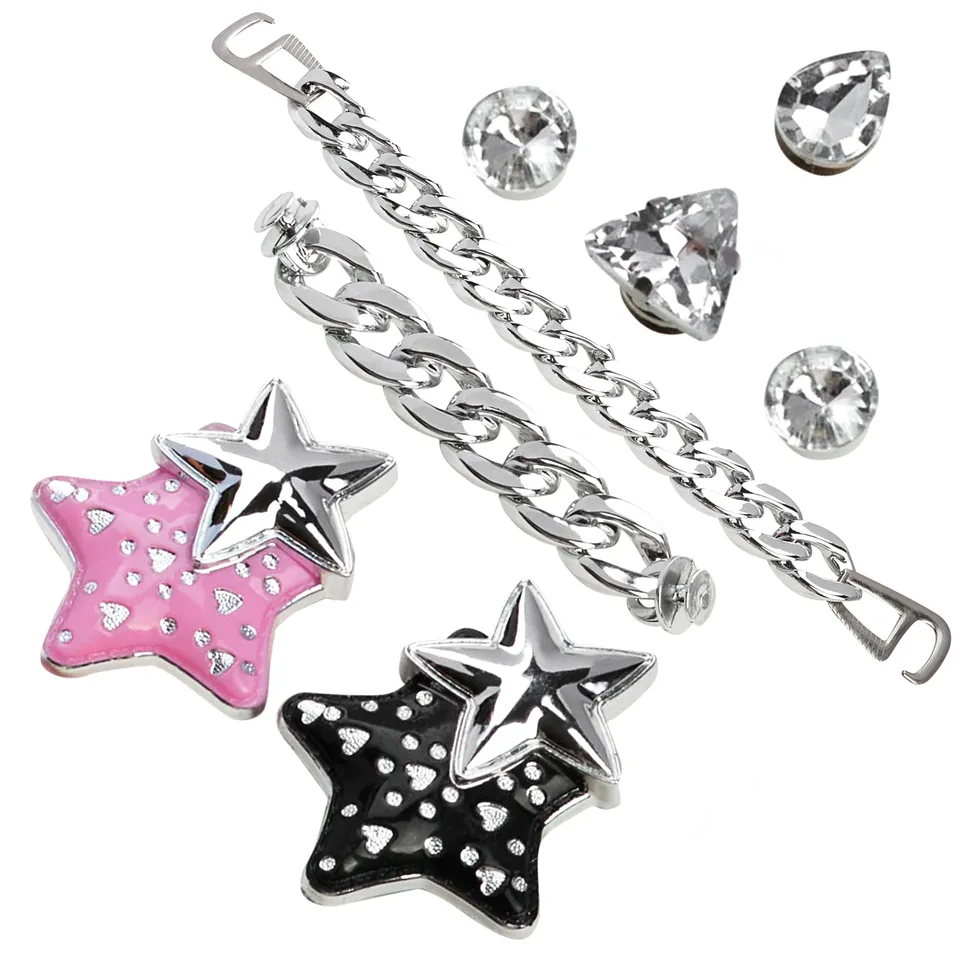 citycomfort-charms-sabot-argent-multi-d-co-chaussure image 1
