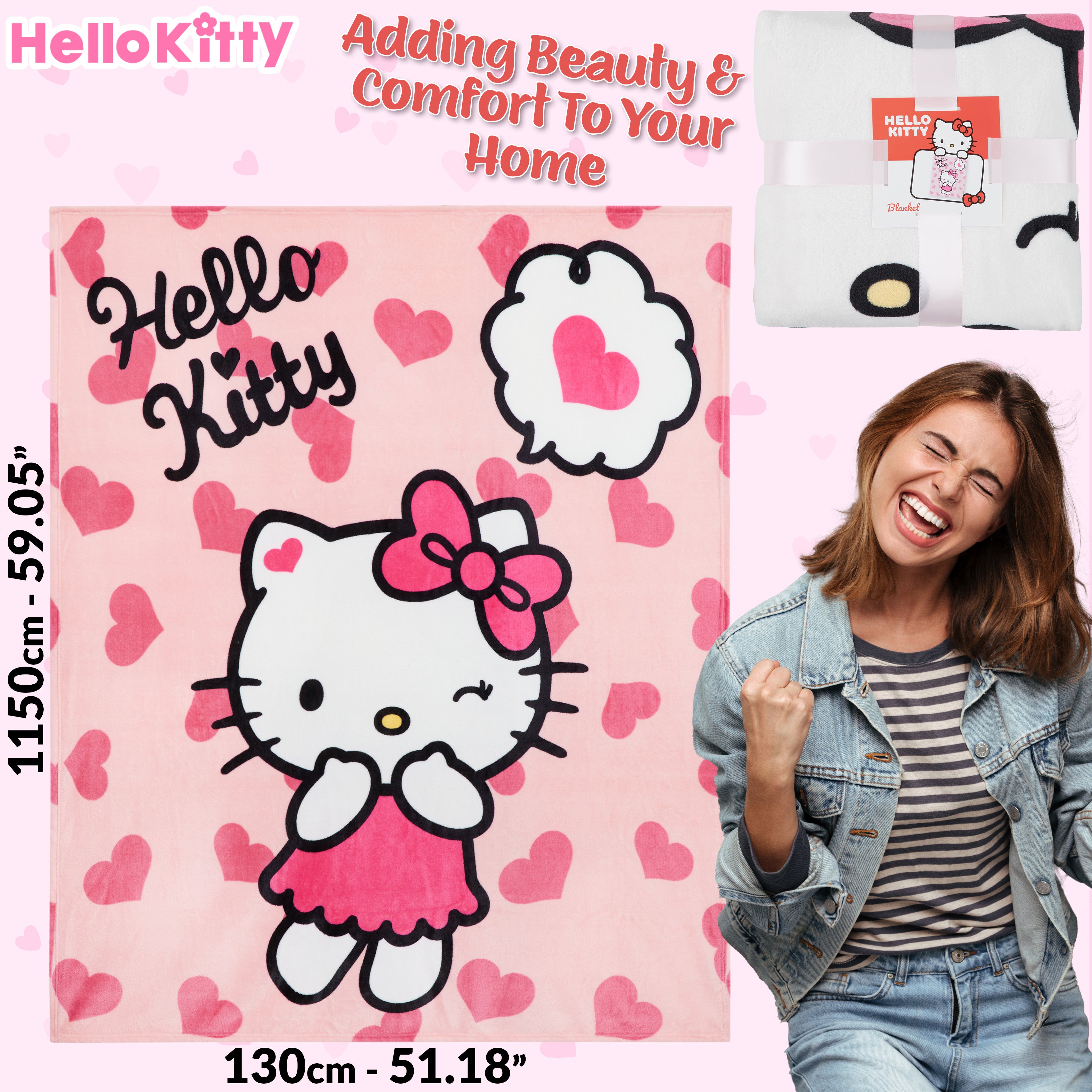 hello-kitty-plaid-polaire-150x130-couverture-douce-lit-canap image 6