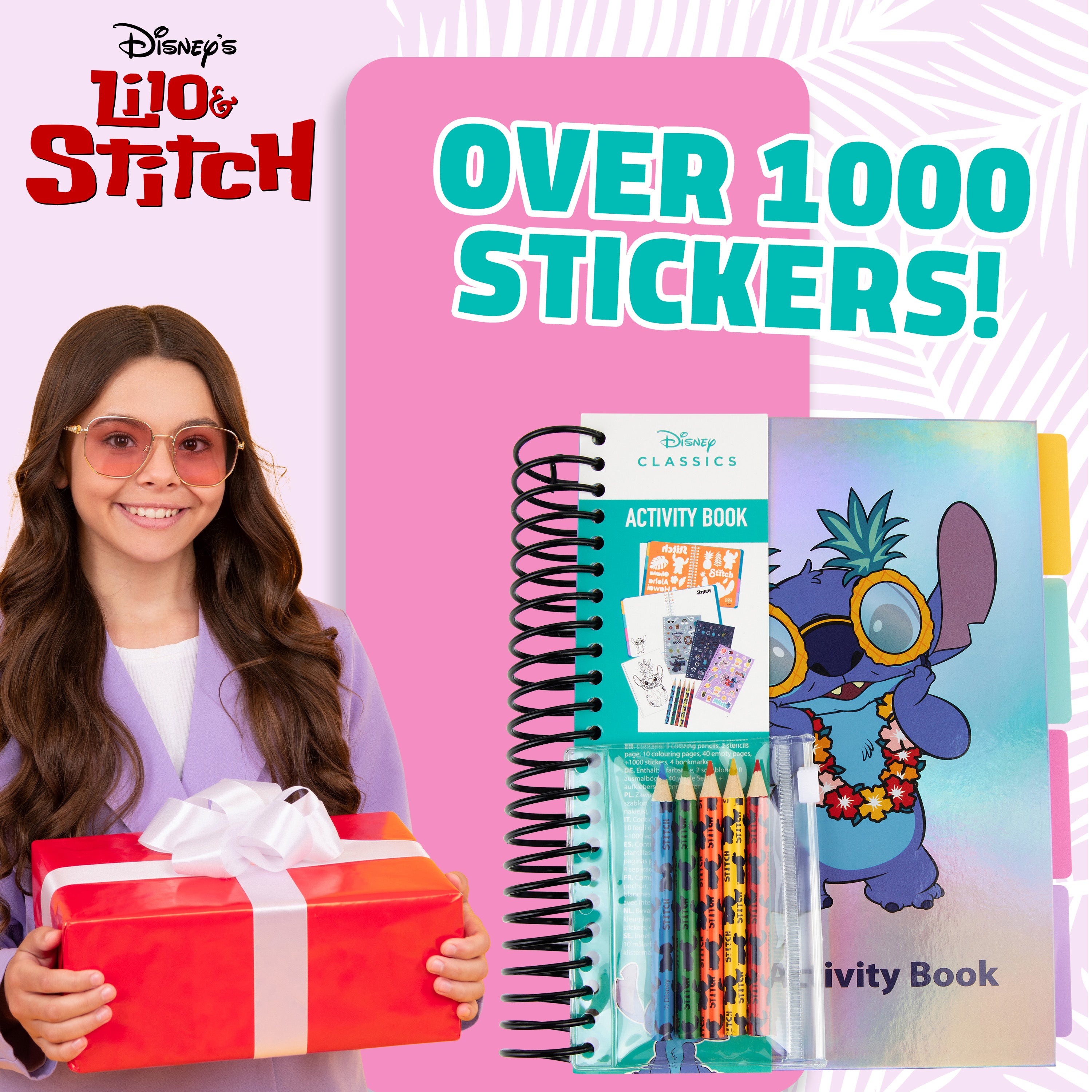 disney-stitch-livre-stickers-enfant-1000-autocollants image 3
