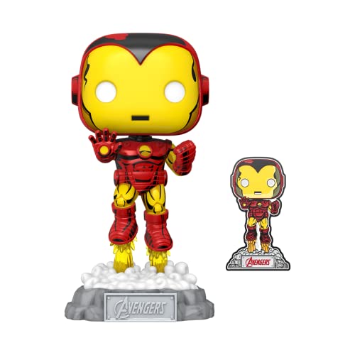 funko-pop-iron-man-comics-figurine-pin-mail-a60 image 5
