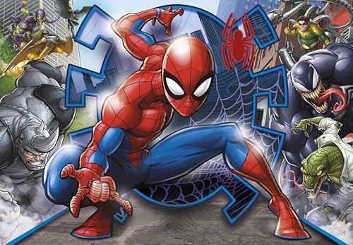 marvel-spider-man-puzzle-enfant-104-pi-ces-6-ans-clementoni image 8