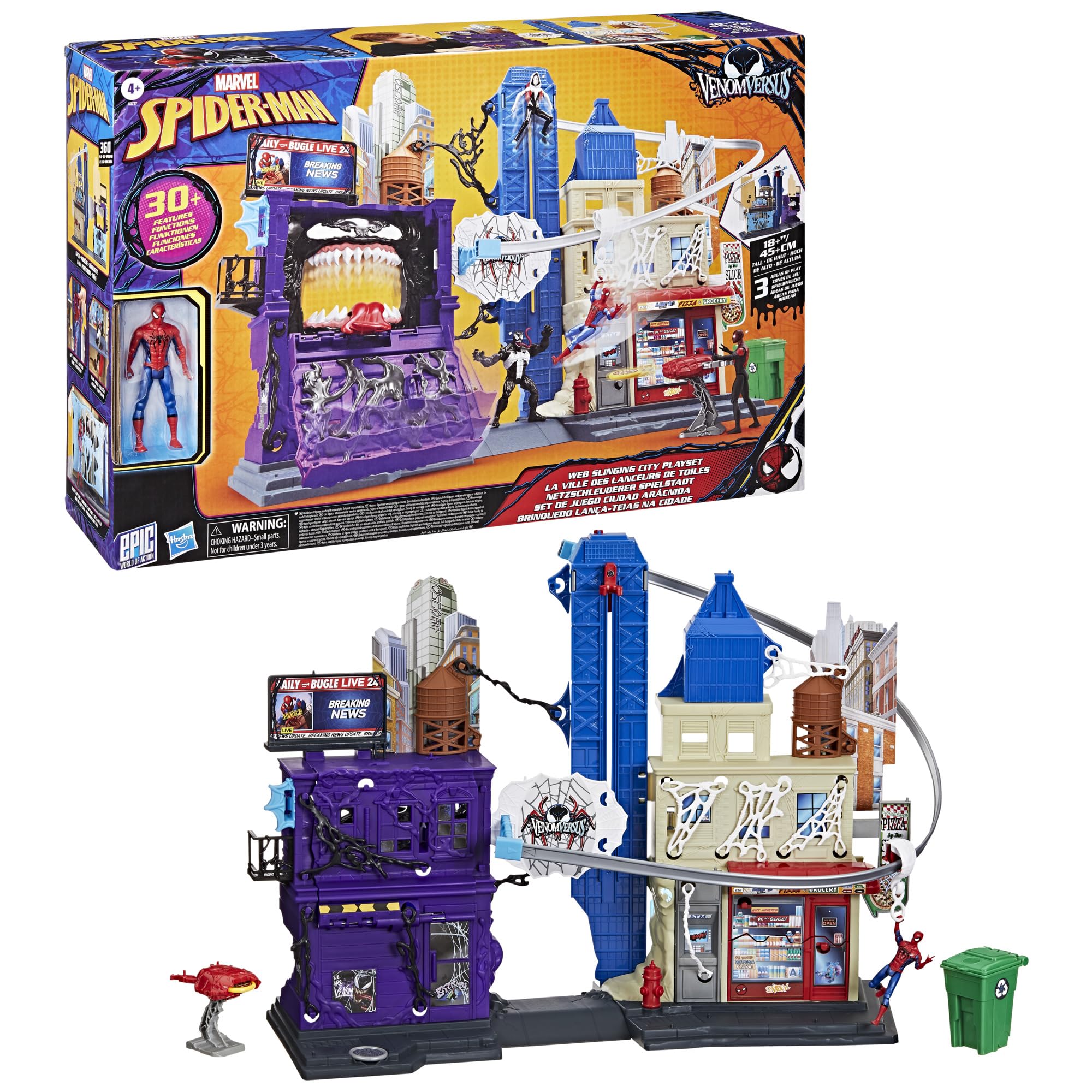 marvel-spider-man-venomversus-coffret-ville-45-cm-mauve image 2