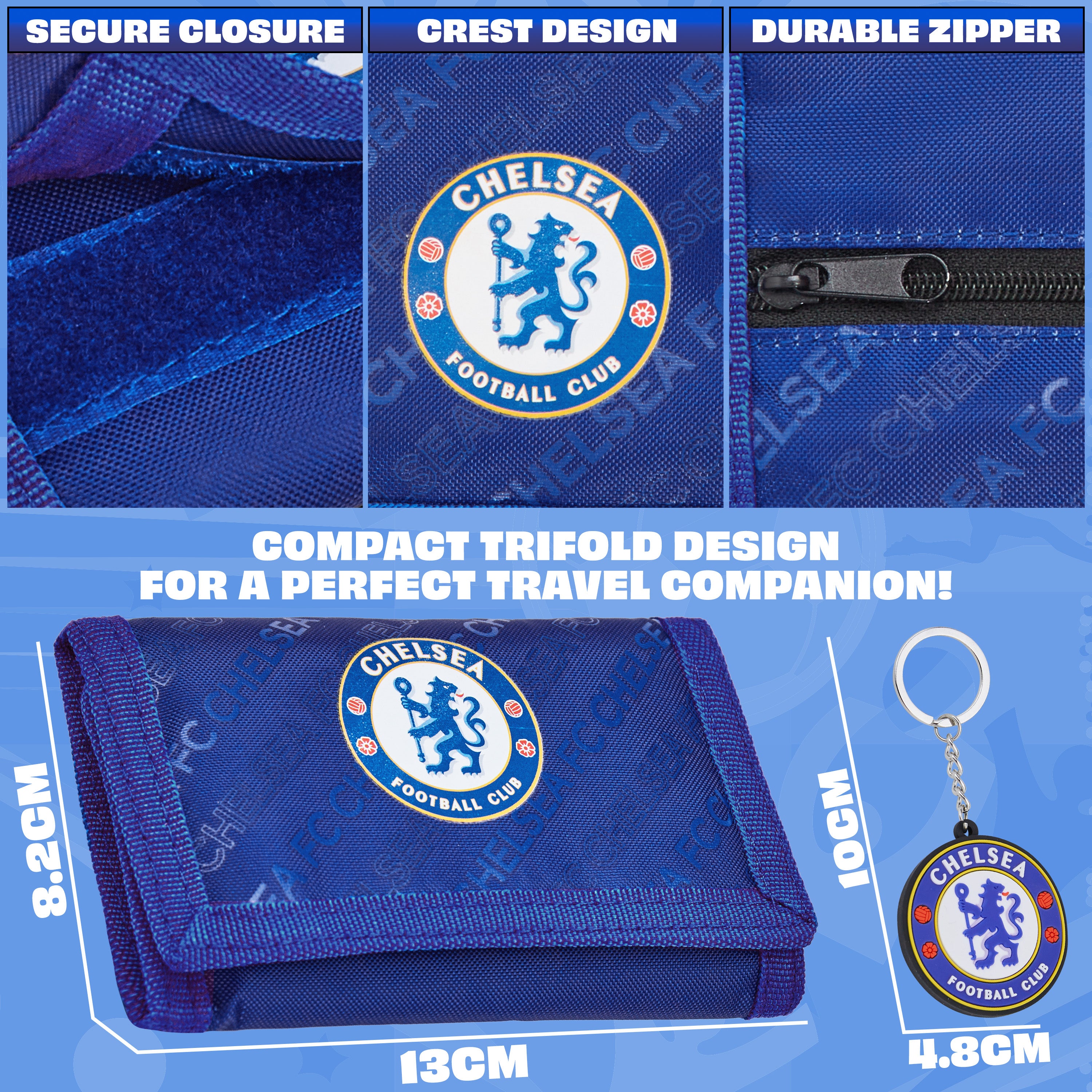 chelsea-f-c-portefeuille-gar-on-triple-porte-cl-s image 6