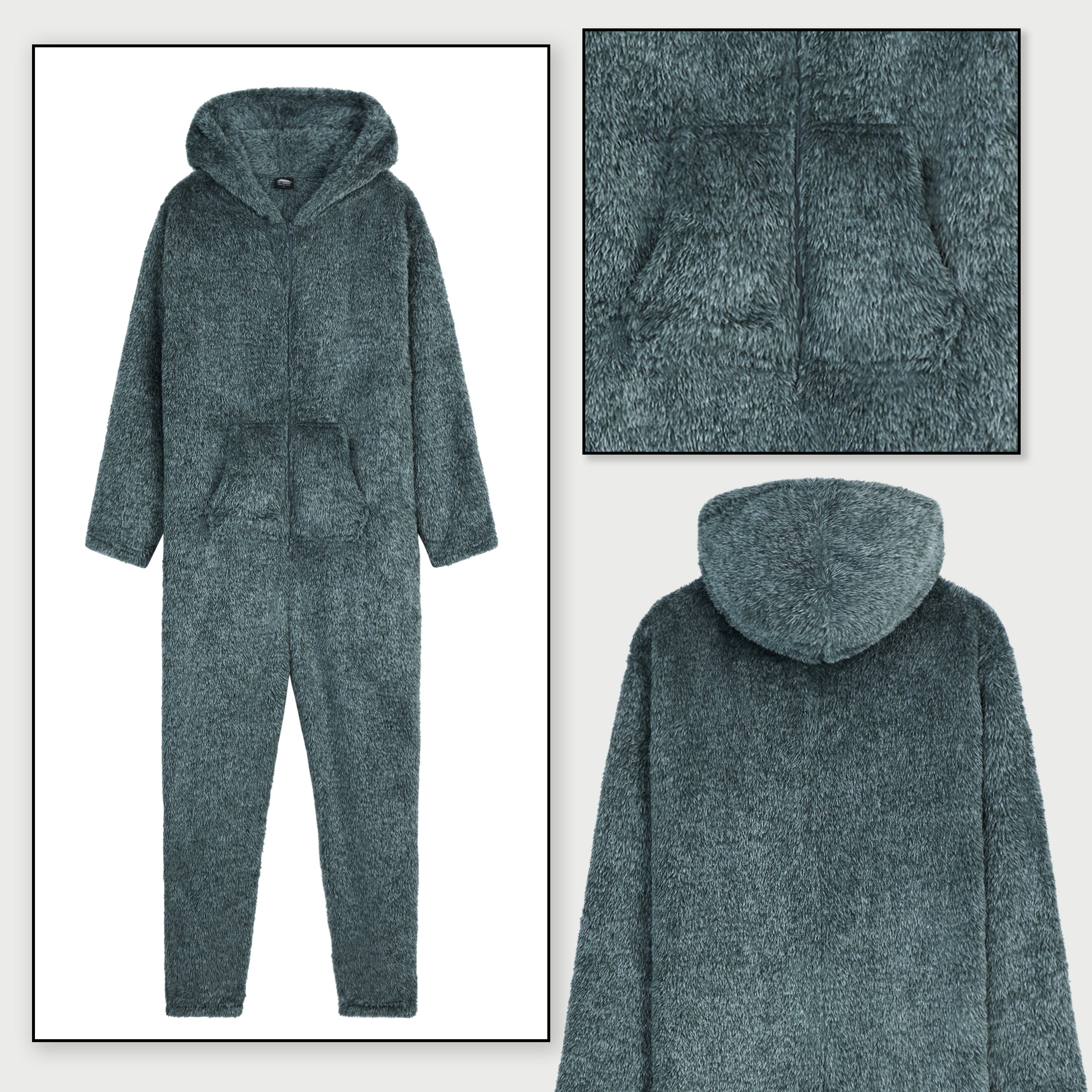 citycomfort-combinaison-pyjama-homme-polaire-capuche-l-zip image 6