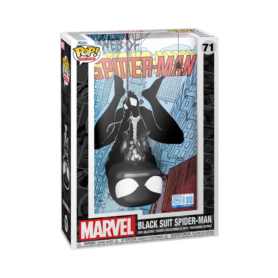 funko-pop-web-of-spider-man-8-figurine-spider-man-noir image 1