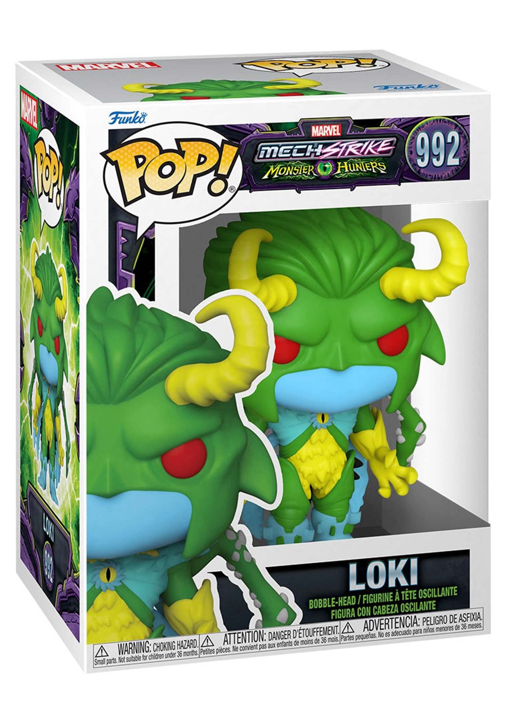 funko-pop-monster-hunters-loki-figurine-vinyle-9-5-cm-marvel image 2