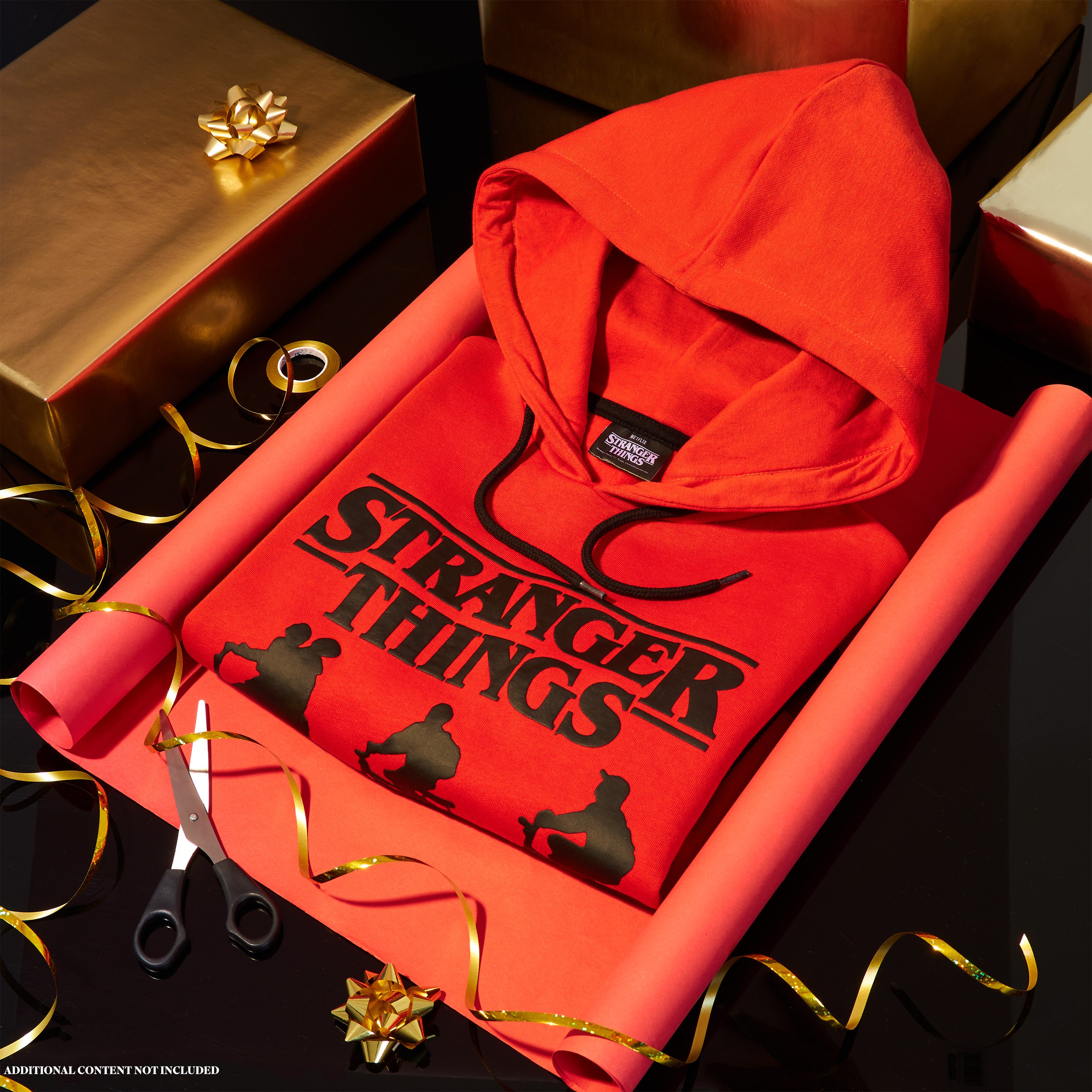 get-trend-stranger-things-sweat-capuche-cropped-fille-13-14-ans-coton image 3