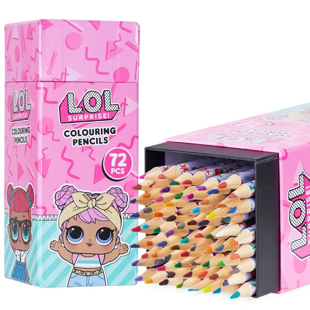 l-o-l-surprise-crayons-de-couleur-72-pi-ces-bo-te-fille image 1