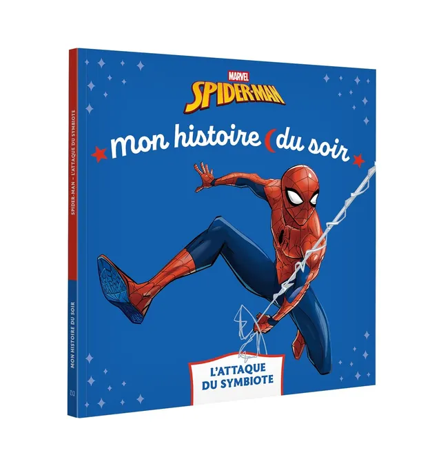 marvel-spider-man-mon-histoire-du-soir-livre-attaque-du-symbiote image 1