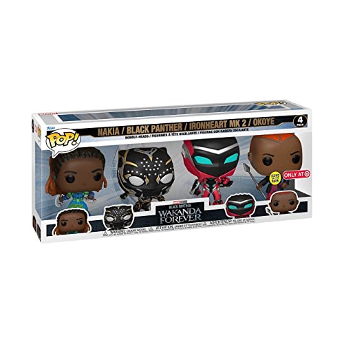 marvel-funko-pop-black-panther-coffret-4-figurines-wakanda-forever image 4
